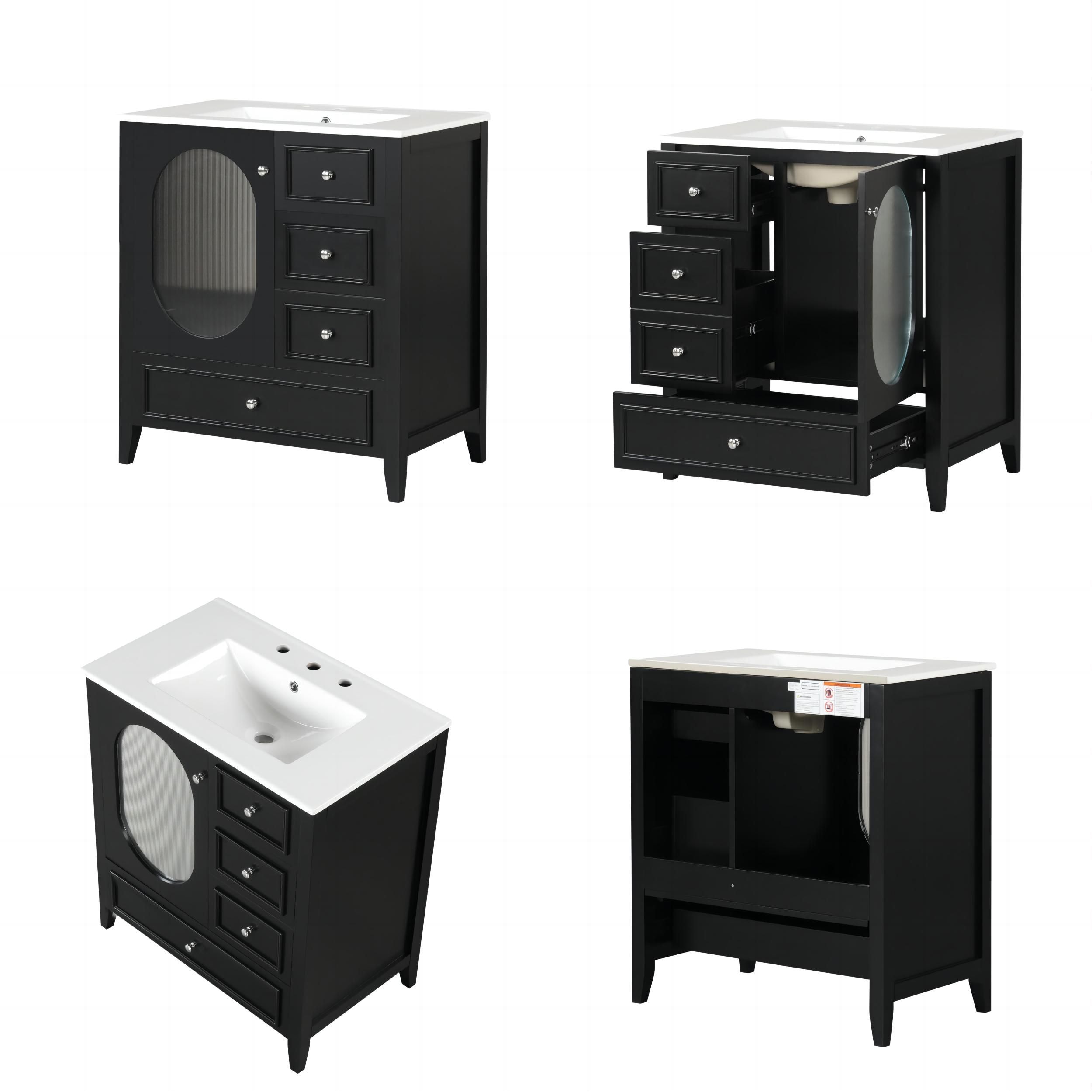WELLFOR GIZQCS35P03 Bath-Vanity-Combo - View #8