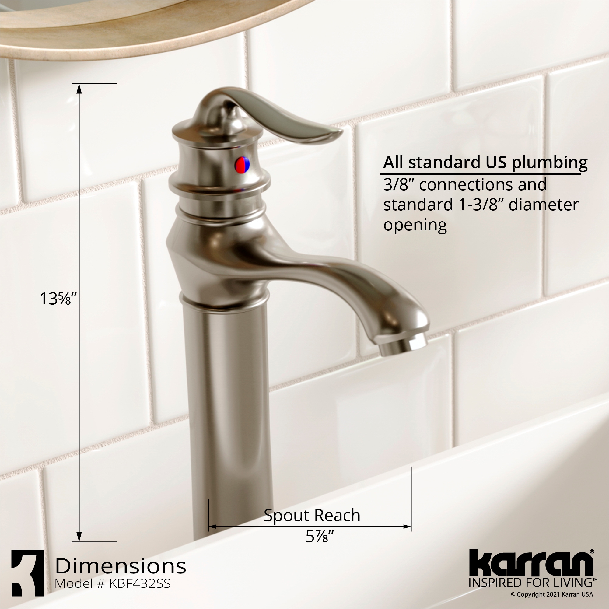 Karran KBF432SS Lavatory-Faucets - View #5