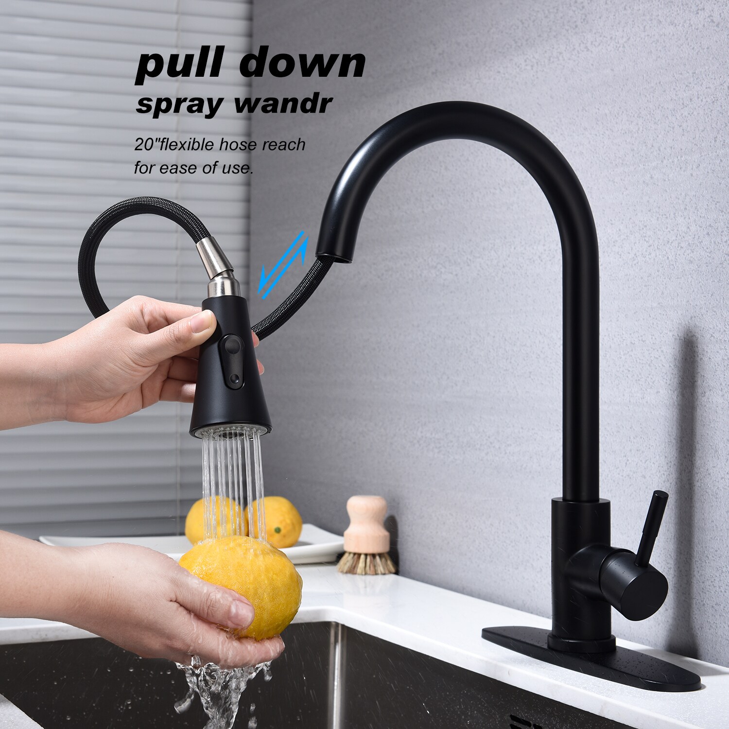 LOVMOR SF-J-TH4003MB Kitchen-Faucets - View #6