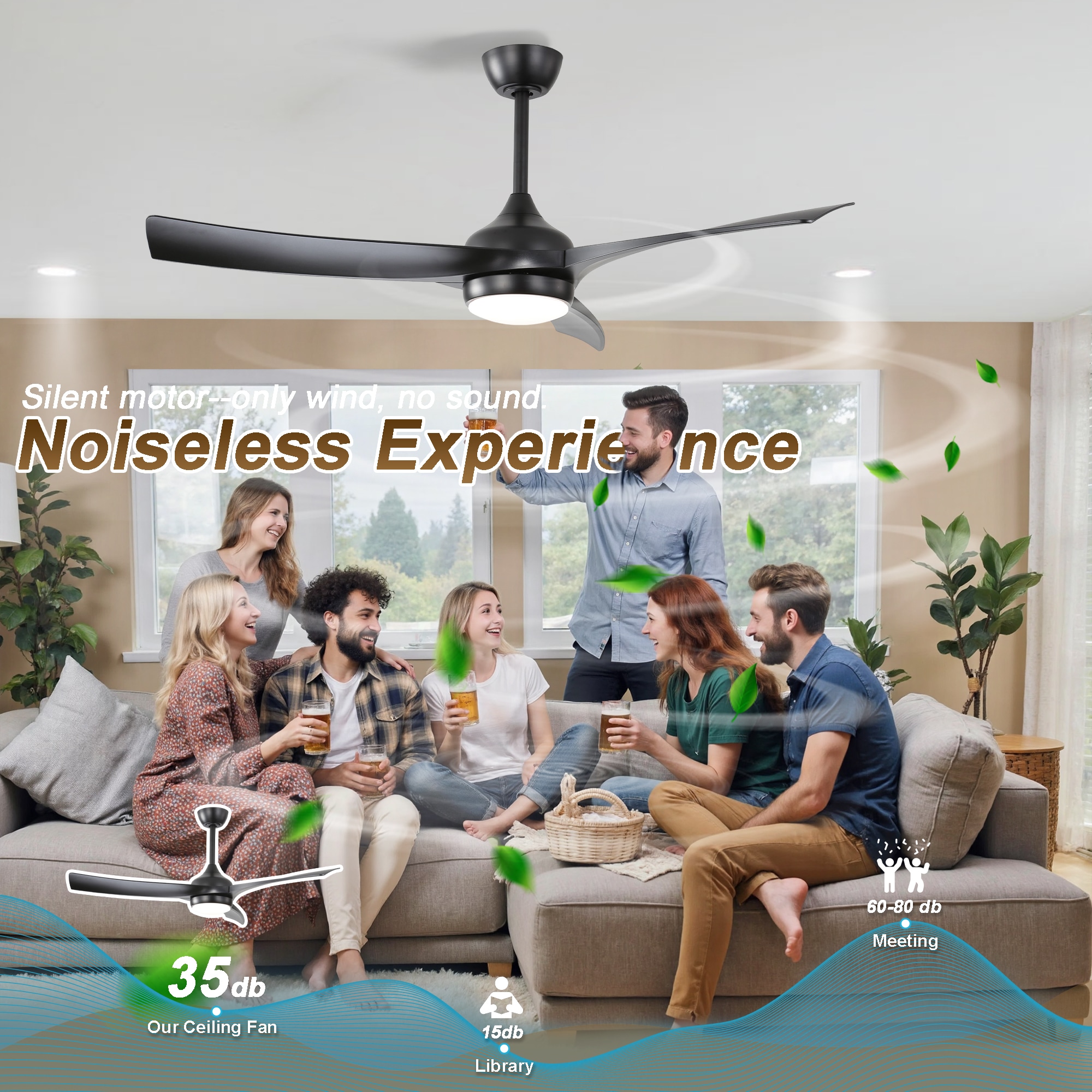 Sunrinx MG12-CF-8 Ceiling-Fans - View #10