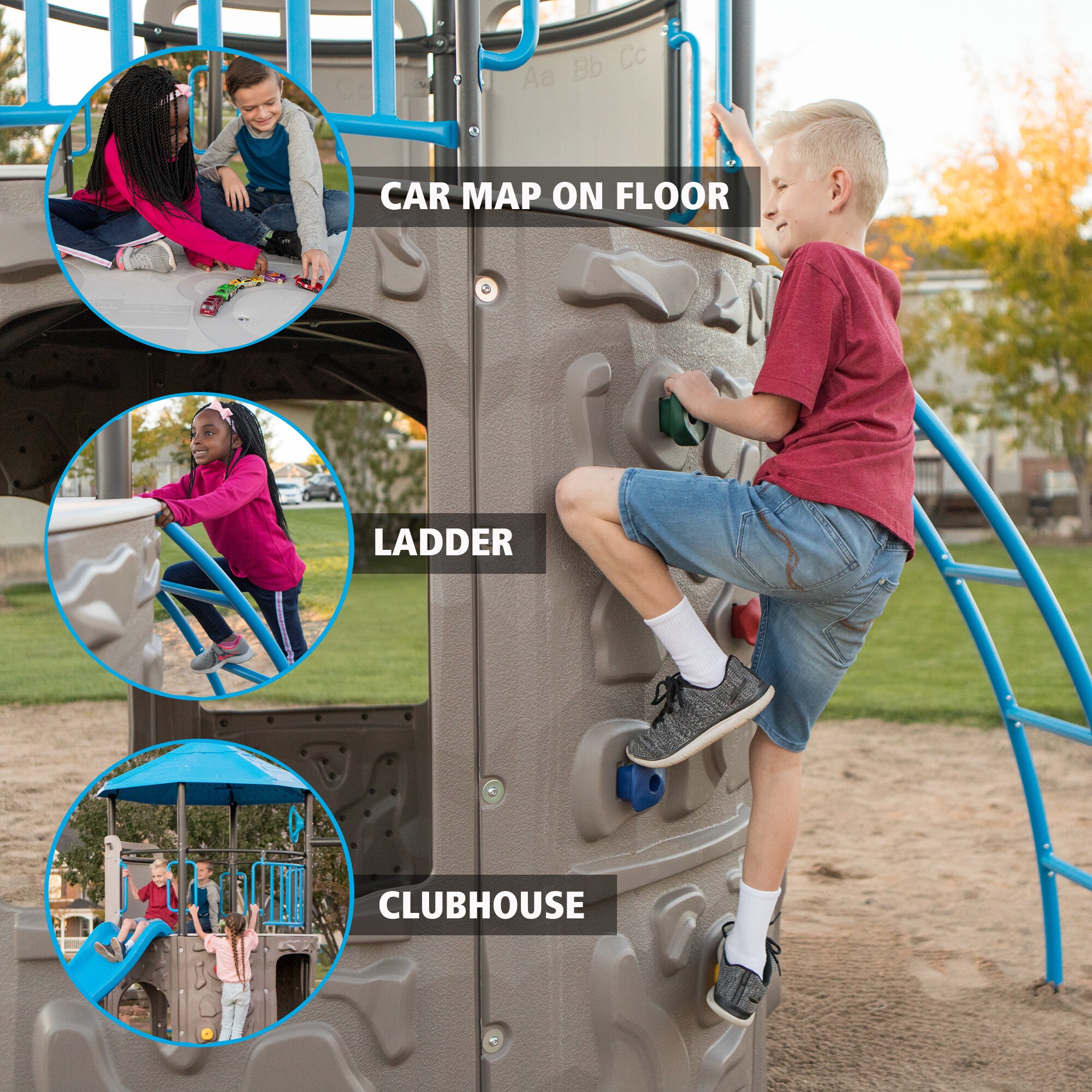 LIFETIME PRODUCTS Adventure Tower Plastic and Metal Belt