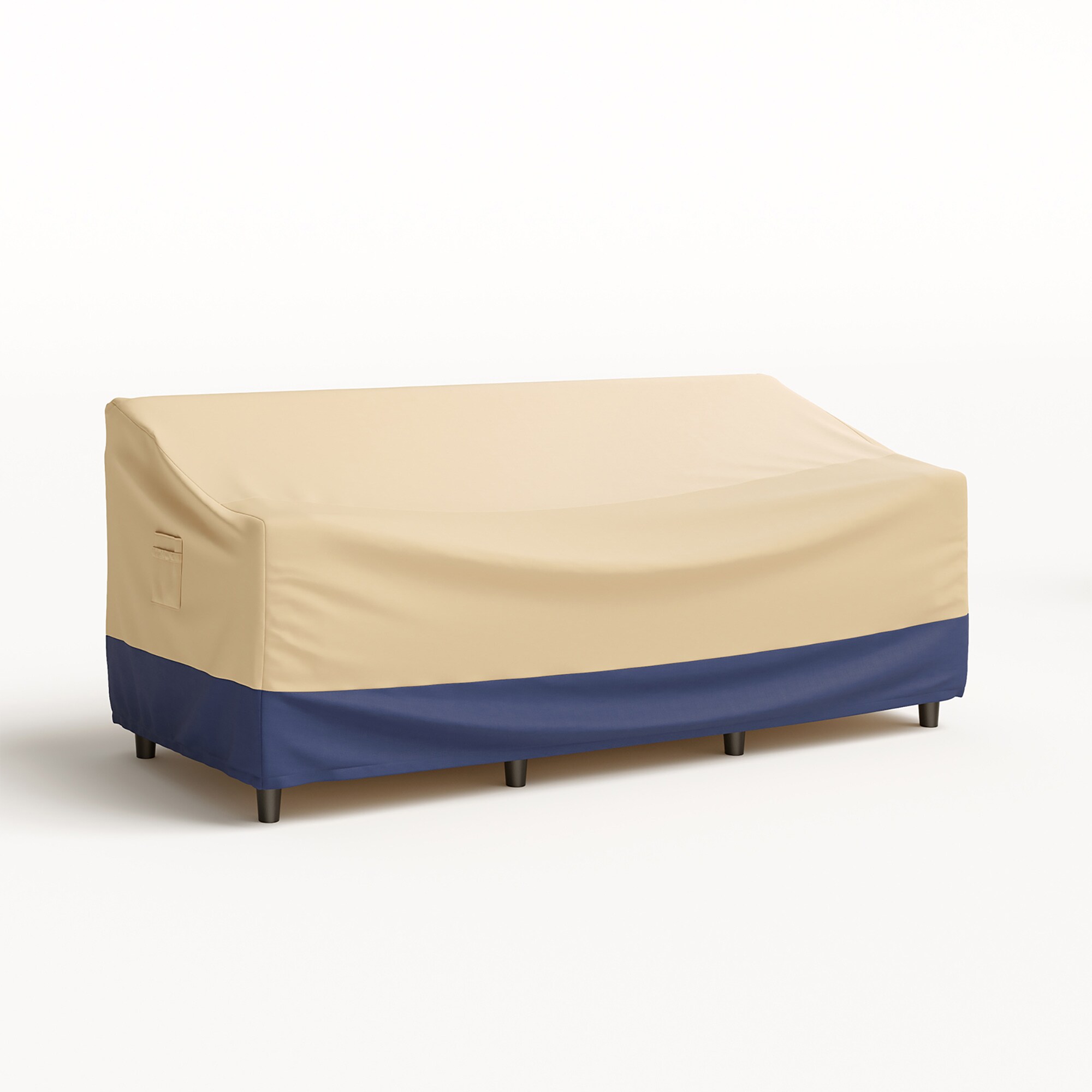 Costway NP10783 Beige Polyester Patio Furniture Cover For Bench
