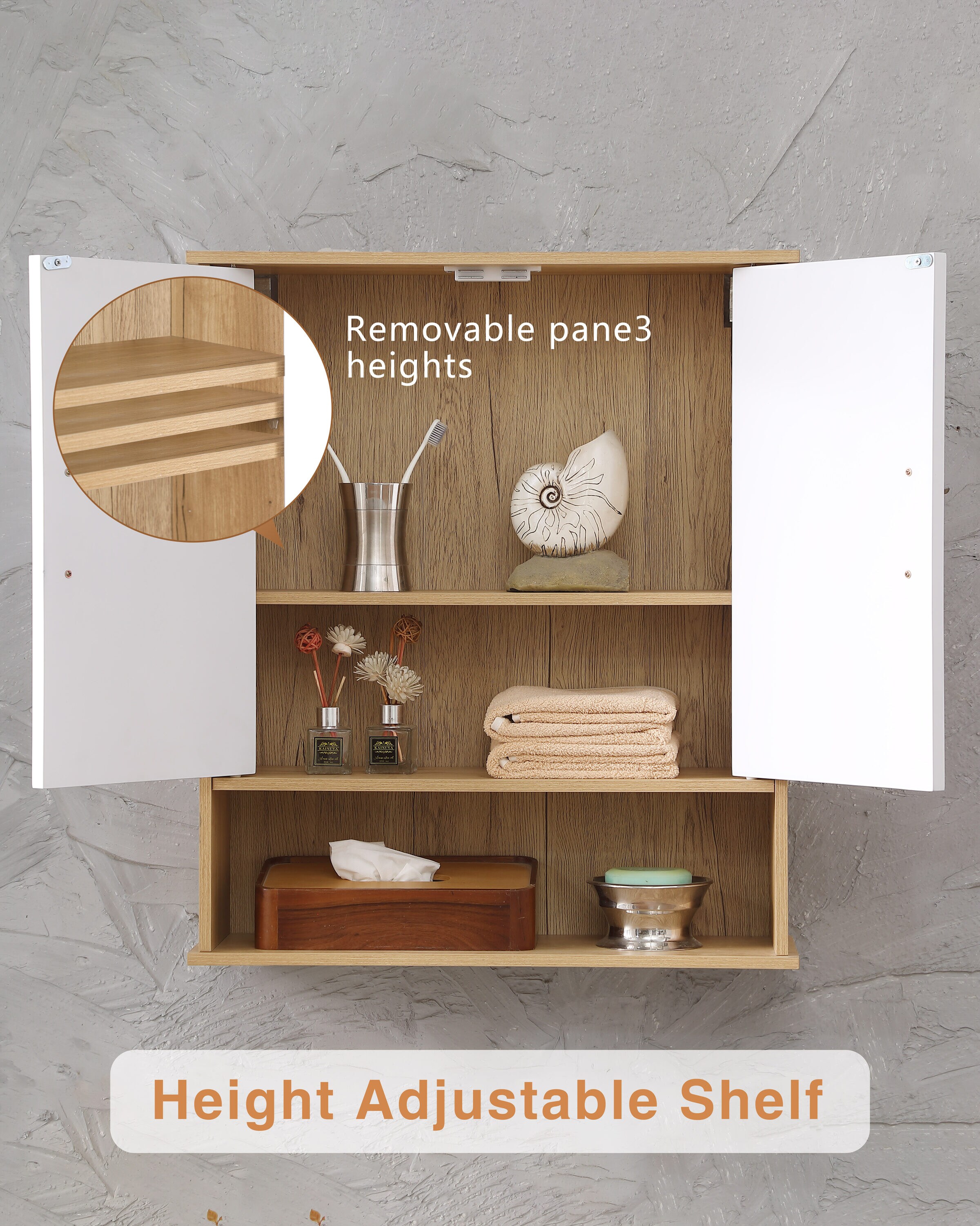 Tatayosi JJ-288945 Bathroom-Wall-Cabinets - View #3