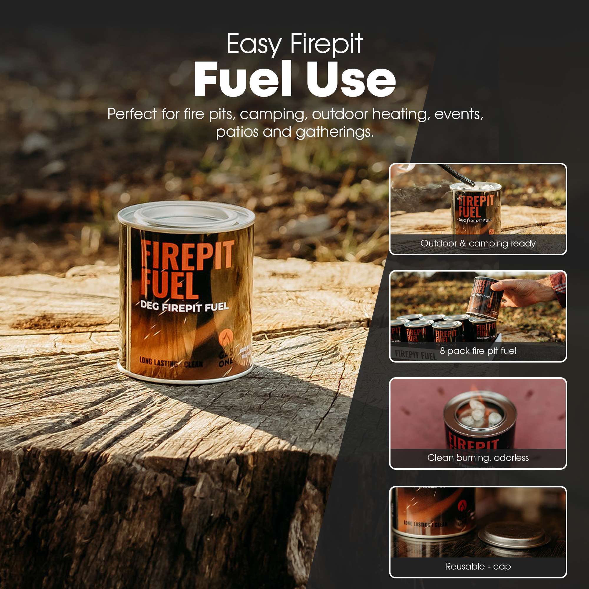 GasOne FFD-3-8A Gas-Fire-Pit-Accessories - View #4