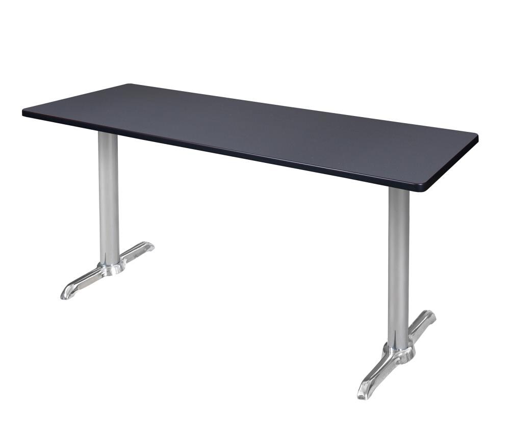 Regency MVTRCT7224GYCM Training Gray 4-Person Training Table (72-in W x 29-in H)