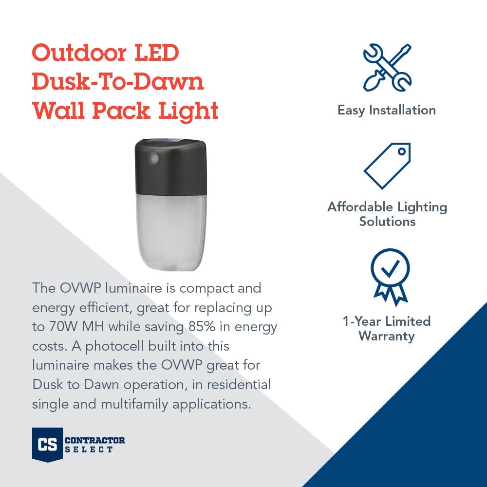 Lithonia Lighting OVWPLED40K120PEDDBM4 Outdoor-Wall-Lighting - View #9