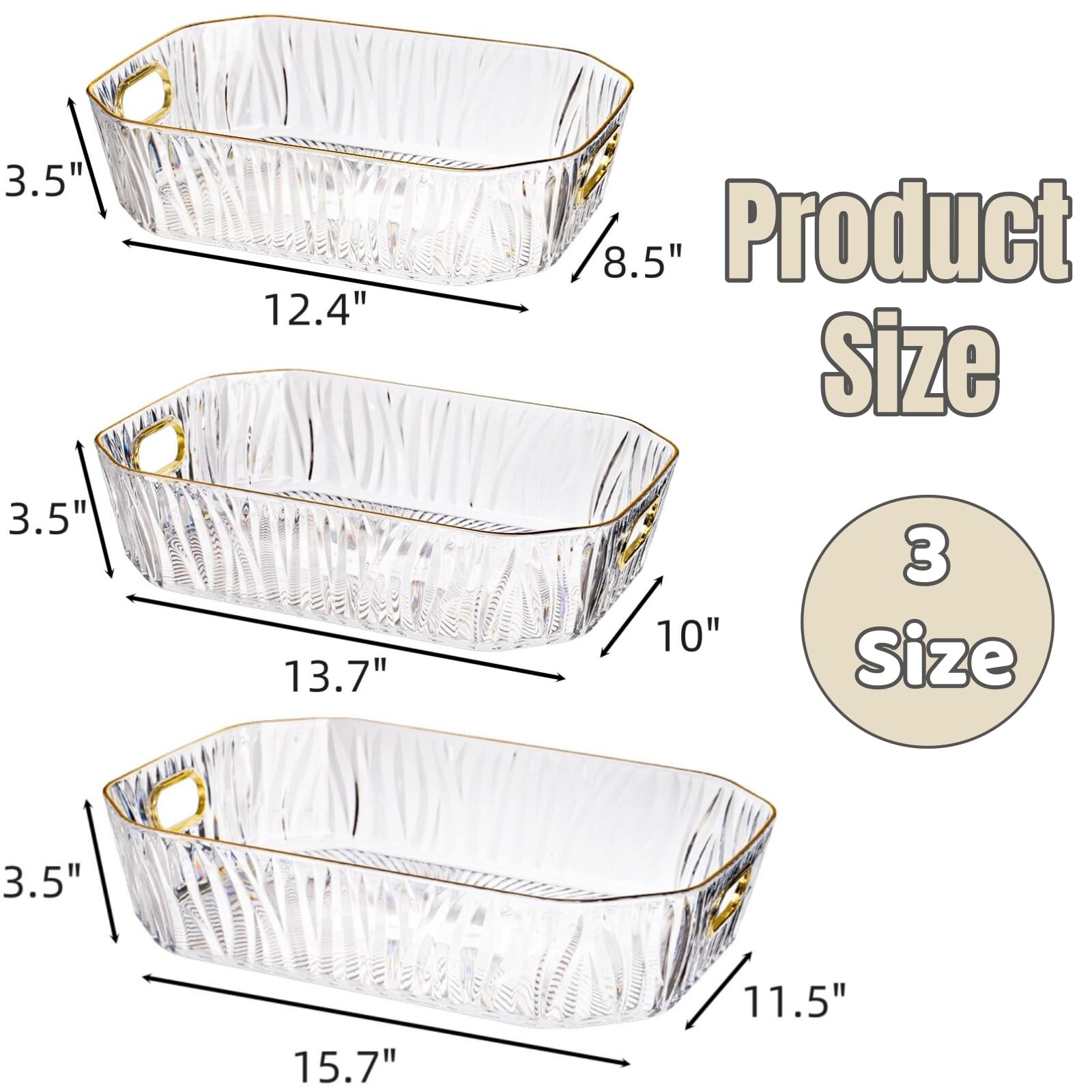 Afoxsos LAF0424N47 Serving-Trays-Caddies - View #2