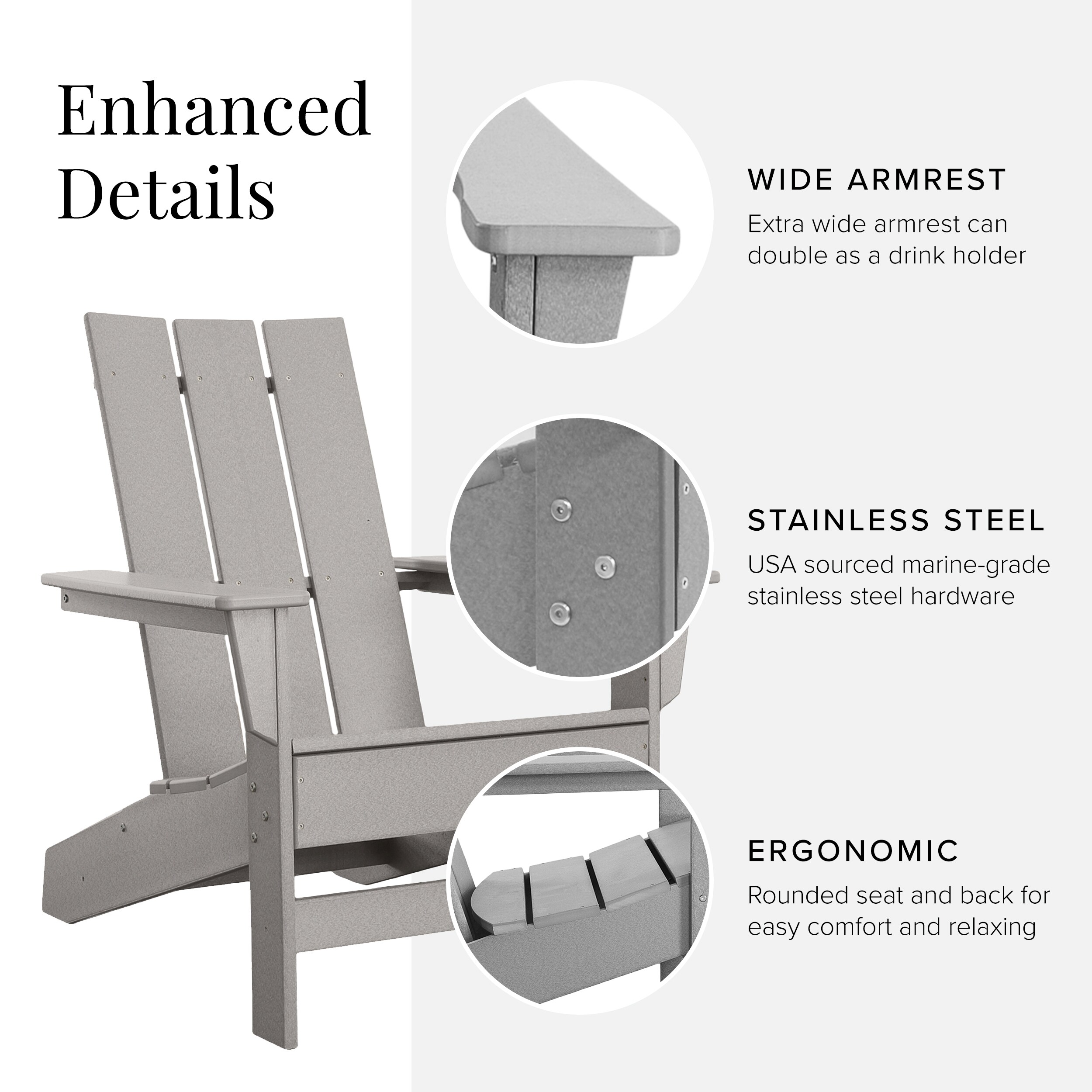 DuroGreen AAC35294PKLG Patio-Conversation-Sets - View #6