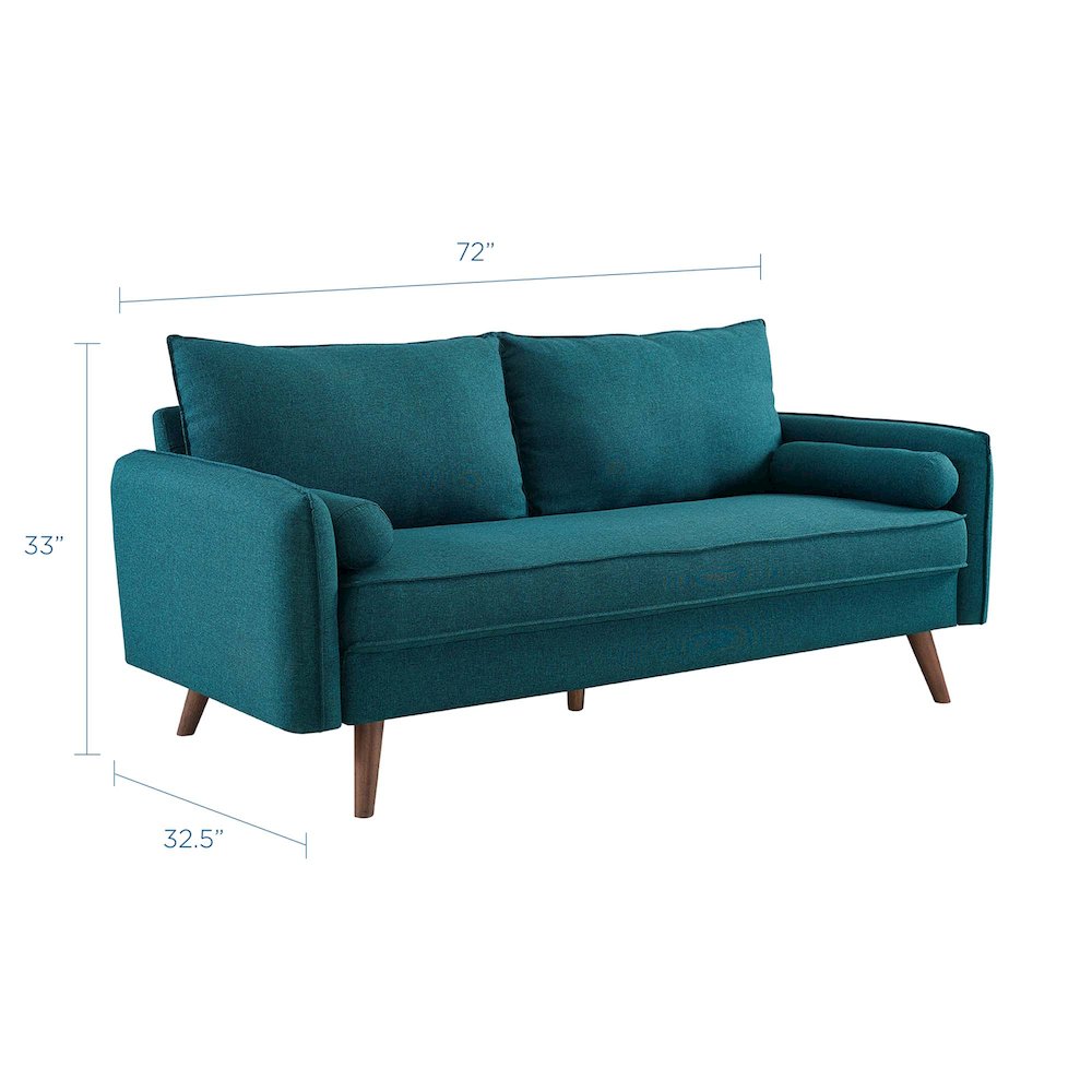 Modway EEI-3092-TEA Sofas-Loveseats - View #2