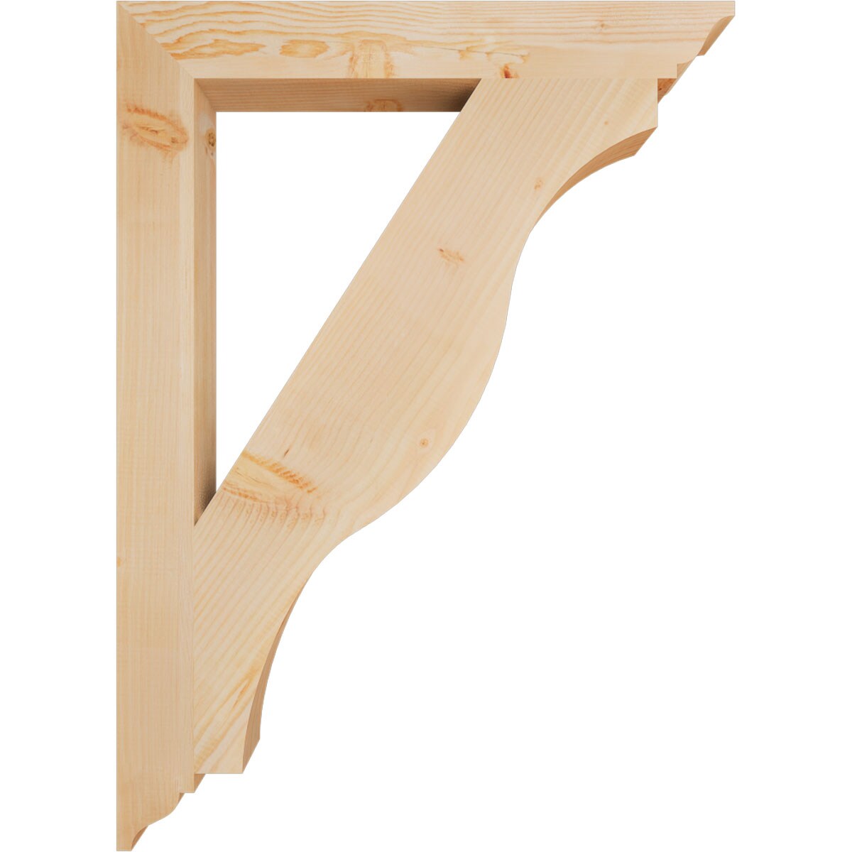 Ekena Millwork BKT04X32X44FST01SDF Exterior-Brackets-Braces - View #3