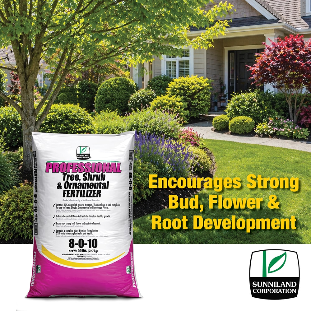 Sunniland 50-lb 4000-sq ft 8-0-10 All-purpose Fertilizer 119507 at