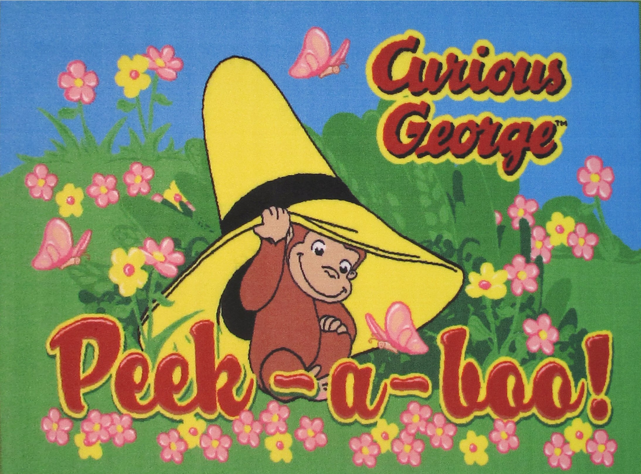 Fun Rugs CG-06 3958 Curious George 3 x 4 Multi-color Indoor Area Rug
