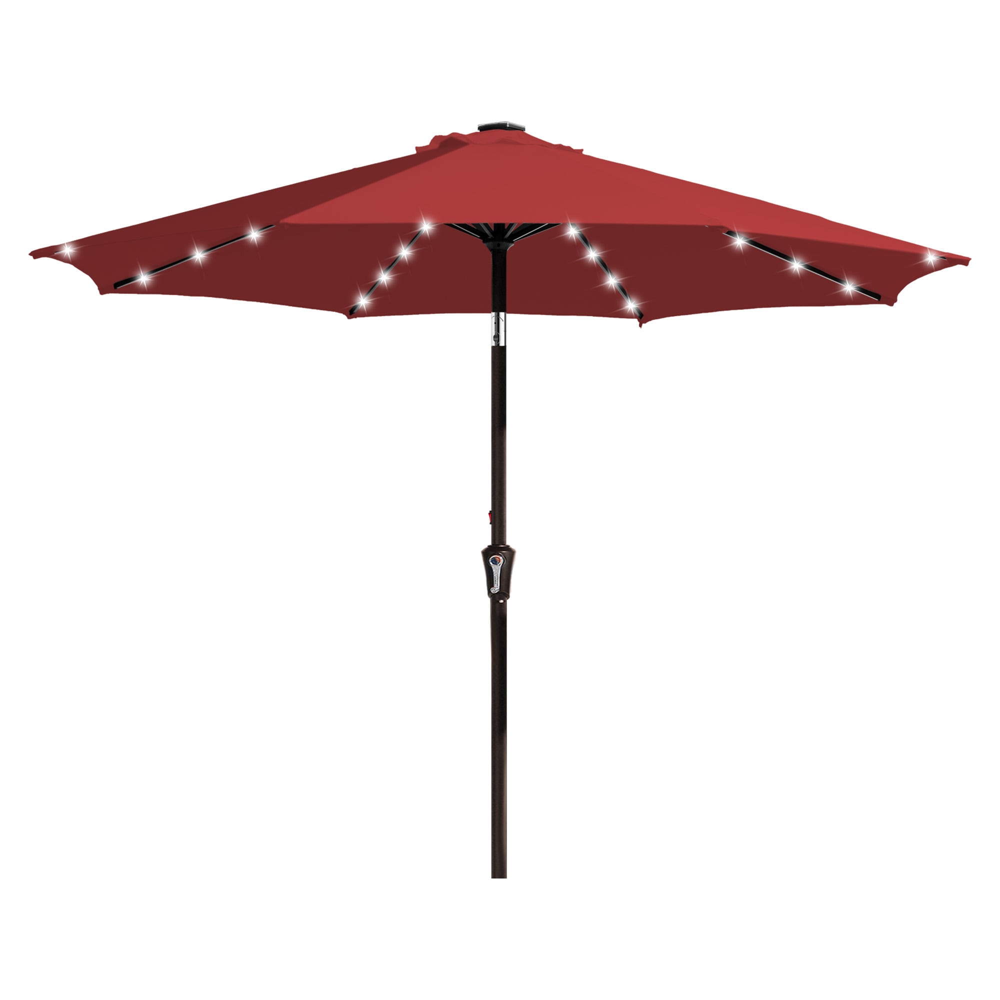 JEAREY JE-QTZZ+DEZ-10FT-RD Umbrellas-2 - View #2