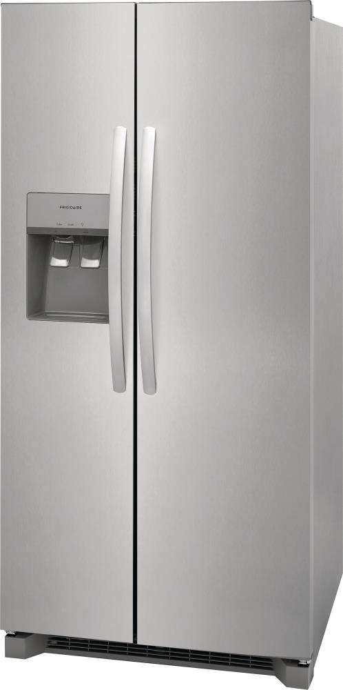 Frigidaire 22.3-cu ft Side-by-Side Refrigerator with Ice Maker ...