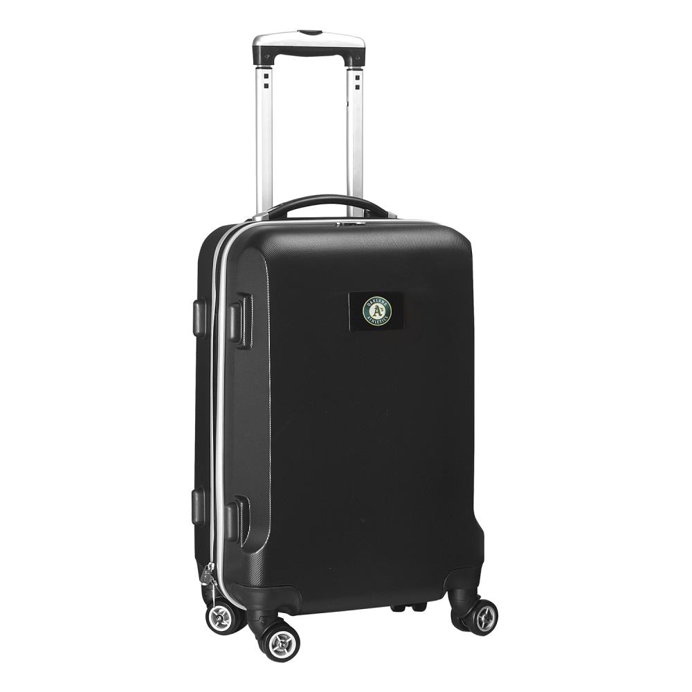 Mojo Licensing MLOKL204_BLACK MLB Oakland Athletics 24 x 15 x 9 Black Polycarbonate Hardshell Carry-on Bag (1-Bag)