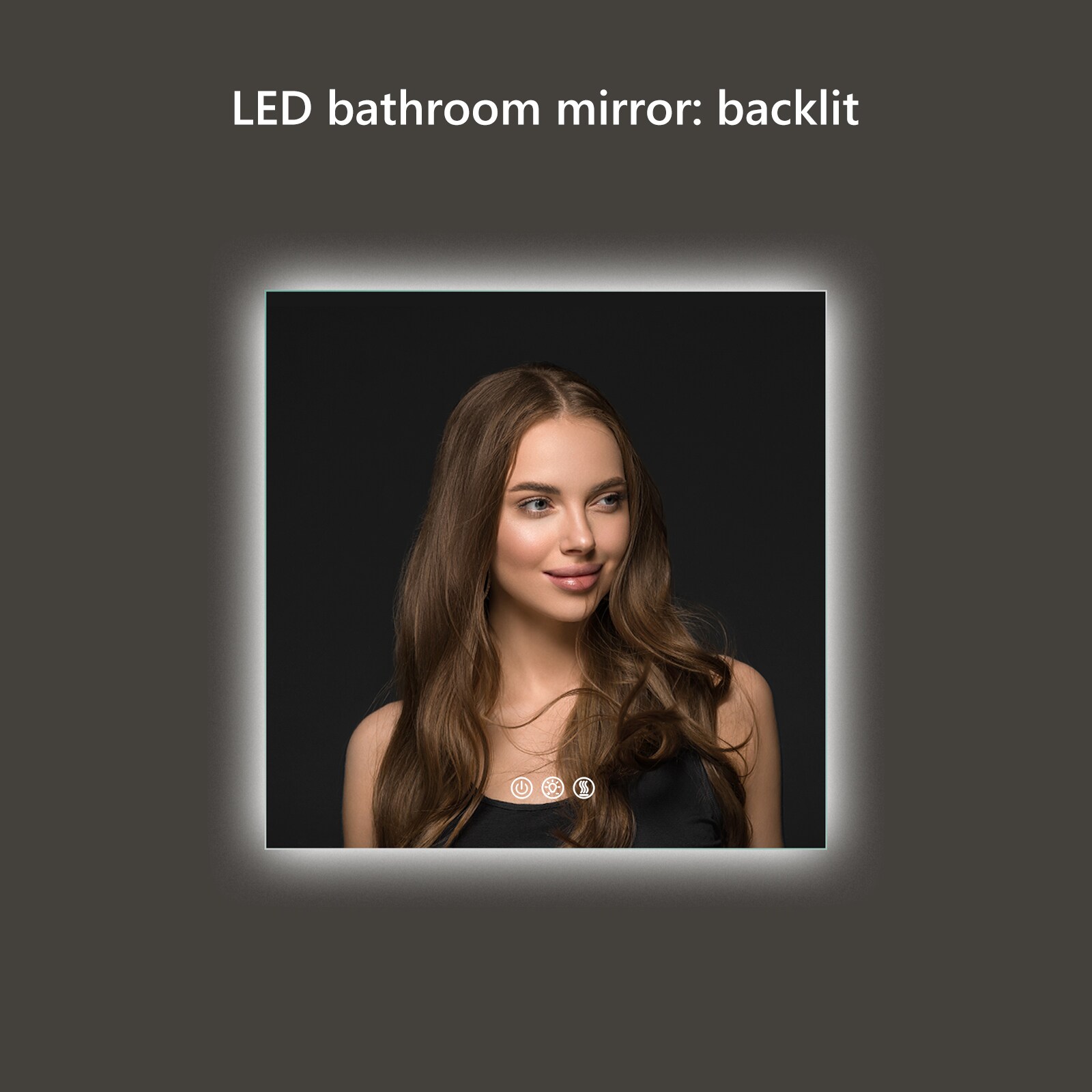 FurniFusion MA043030TD-OL Framed-Bath-Mirrors - View #4