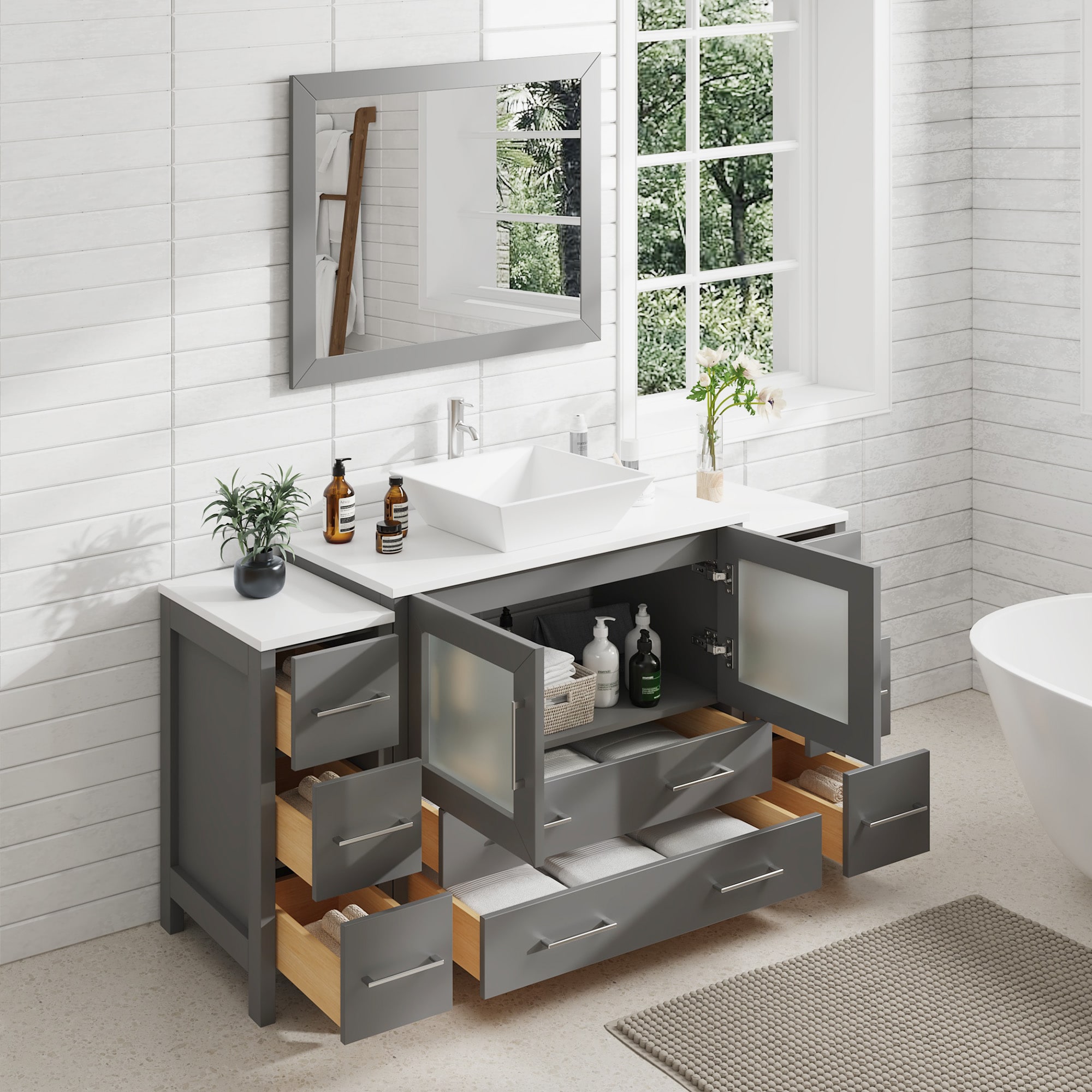 Vanity Art VA3136-60G Bath-Vanity-Combo - View #3