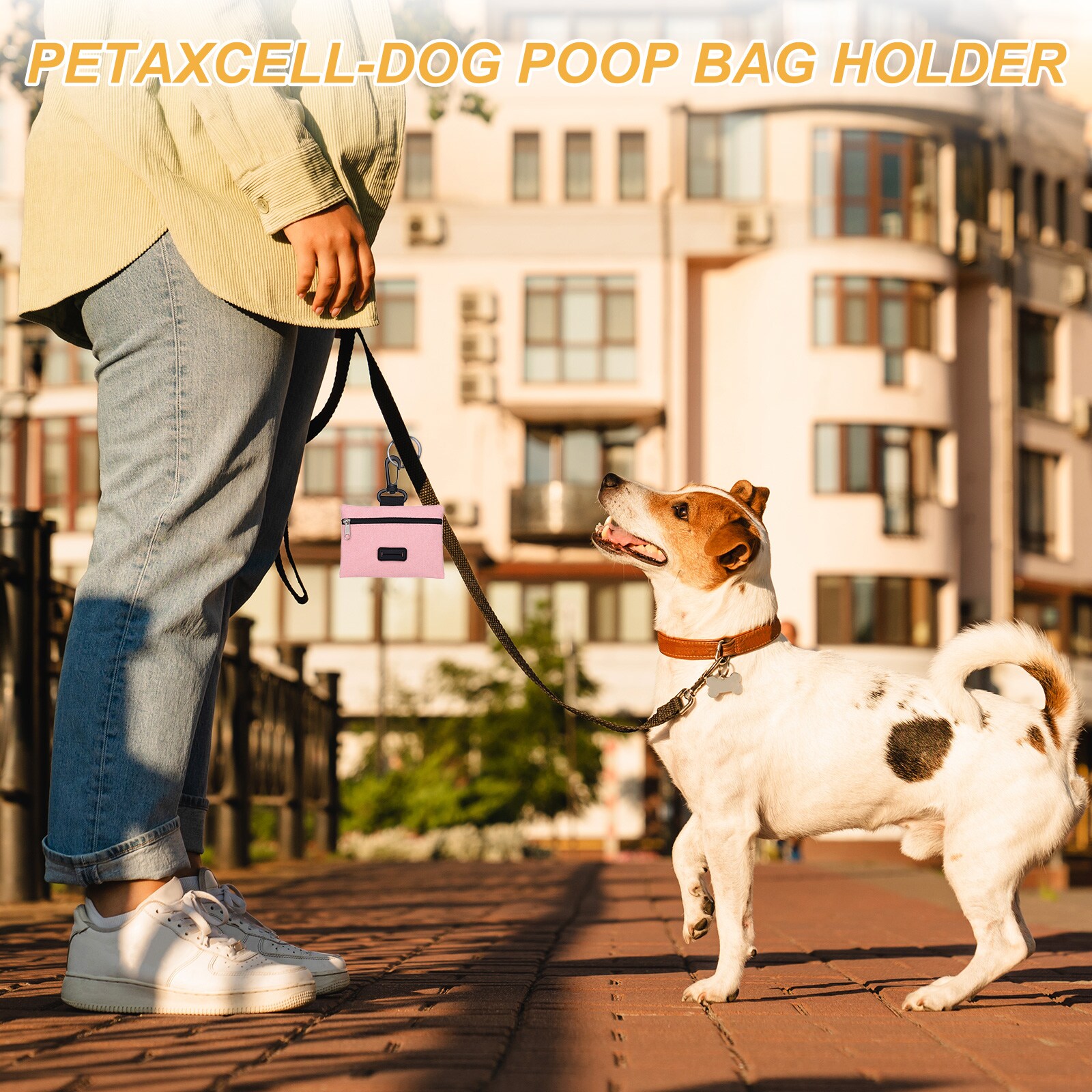 Unique Bargains Dog Poop Bag Holder Pet Waste Bag Dispenser Dog