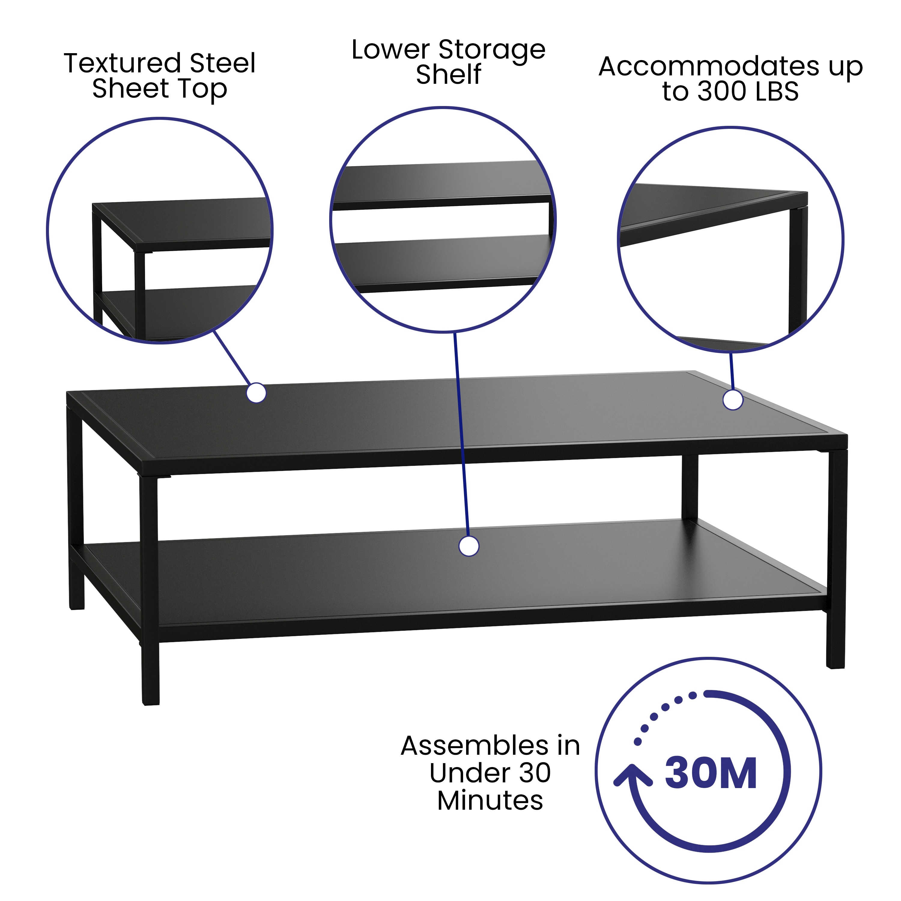 Taylor & Logan 196861091278 Patio-Tables - View #3