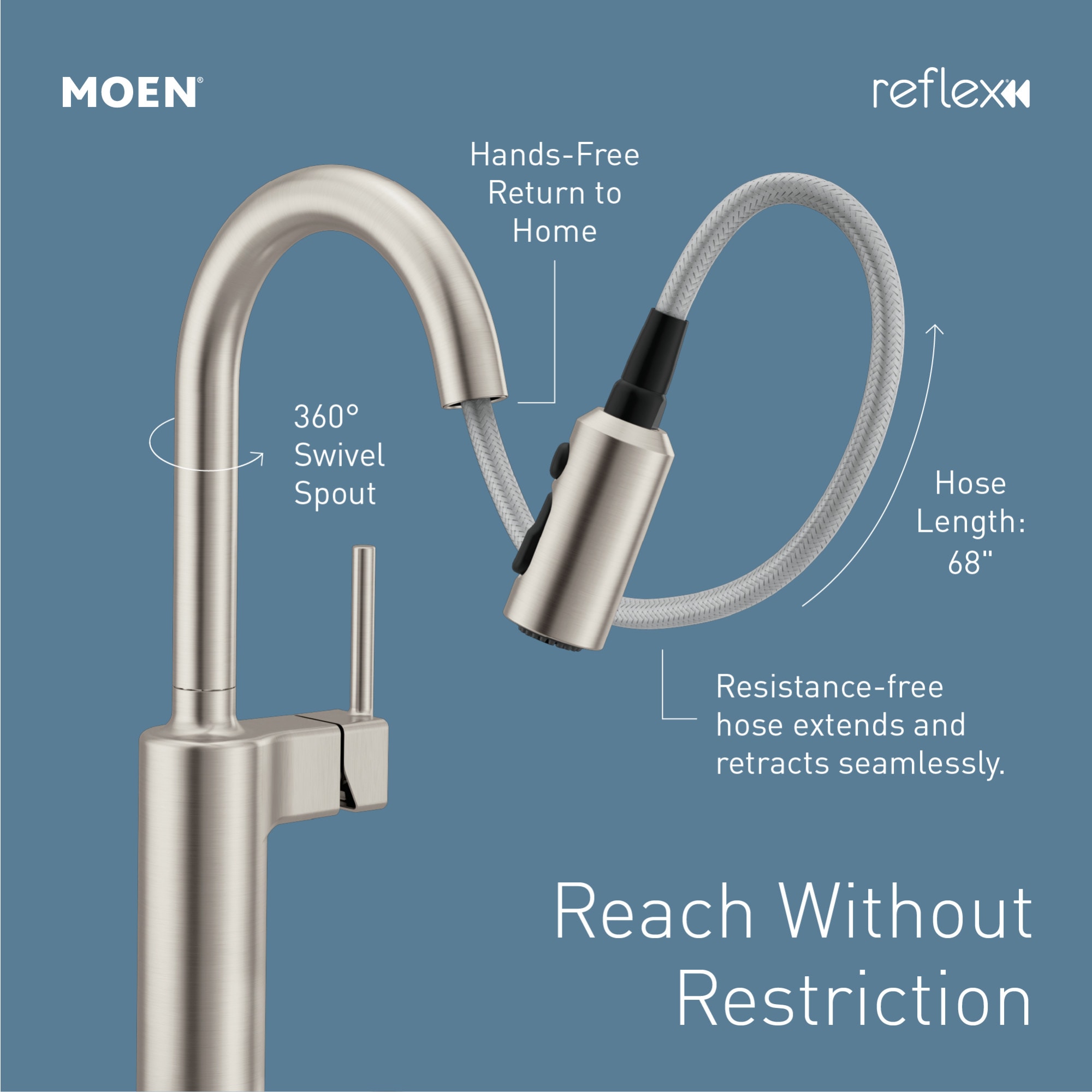 Moen 87463SRS Kitchen-Faucets - View #4