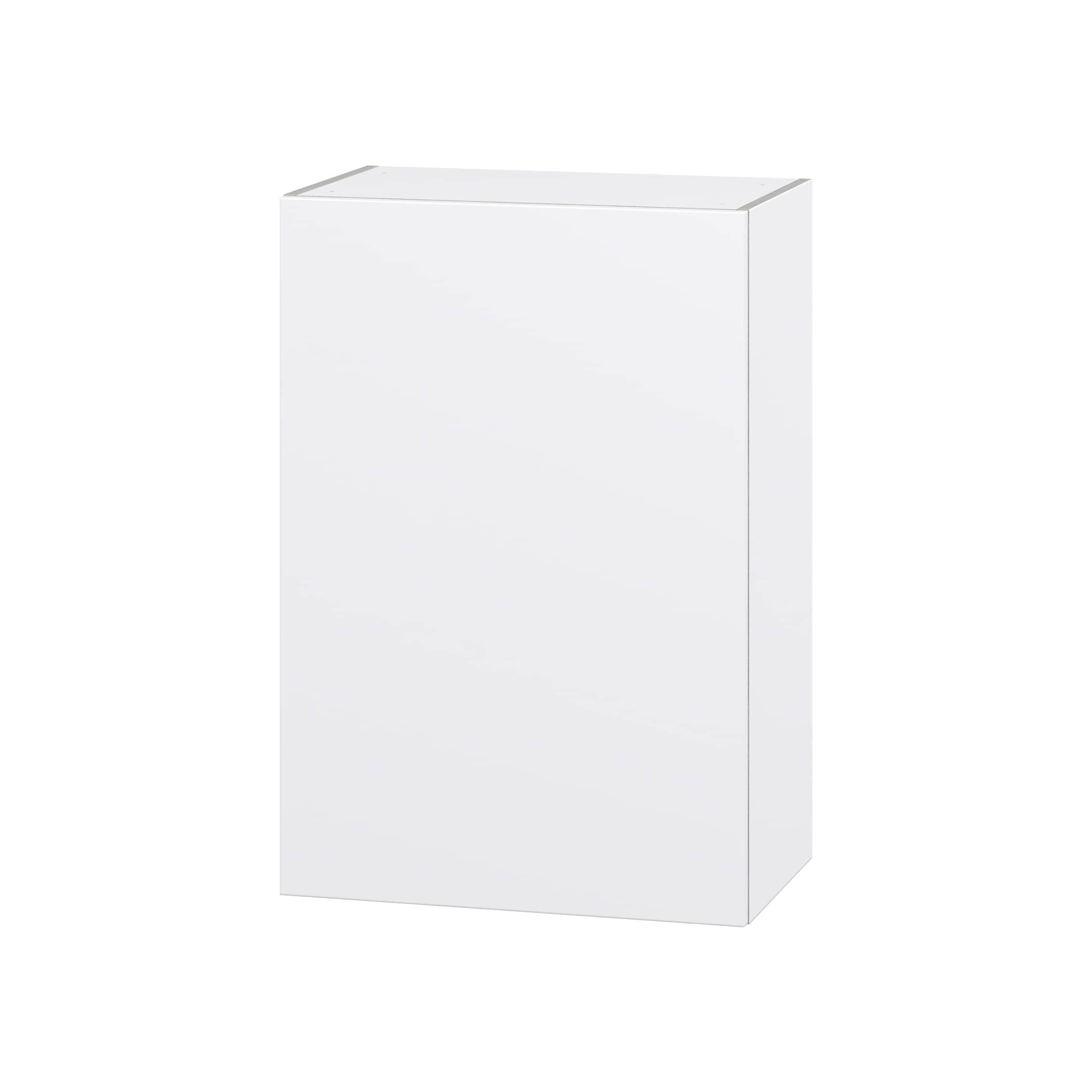Hugo&Borg Lasalle 24-in W x 35-in H x 14-in D Bright White Slab Wall Fully Assembled Cabinet (Flat Panel Slab Door Style)