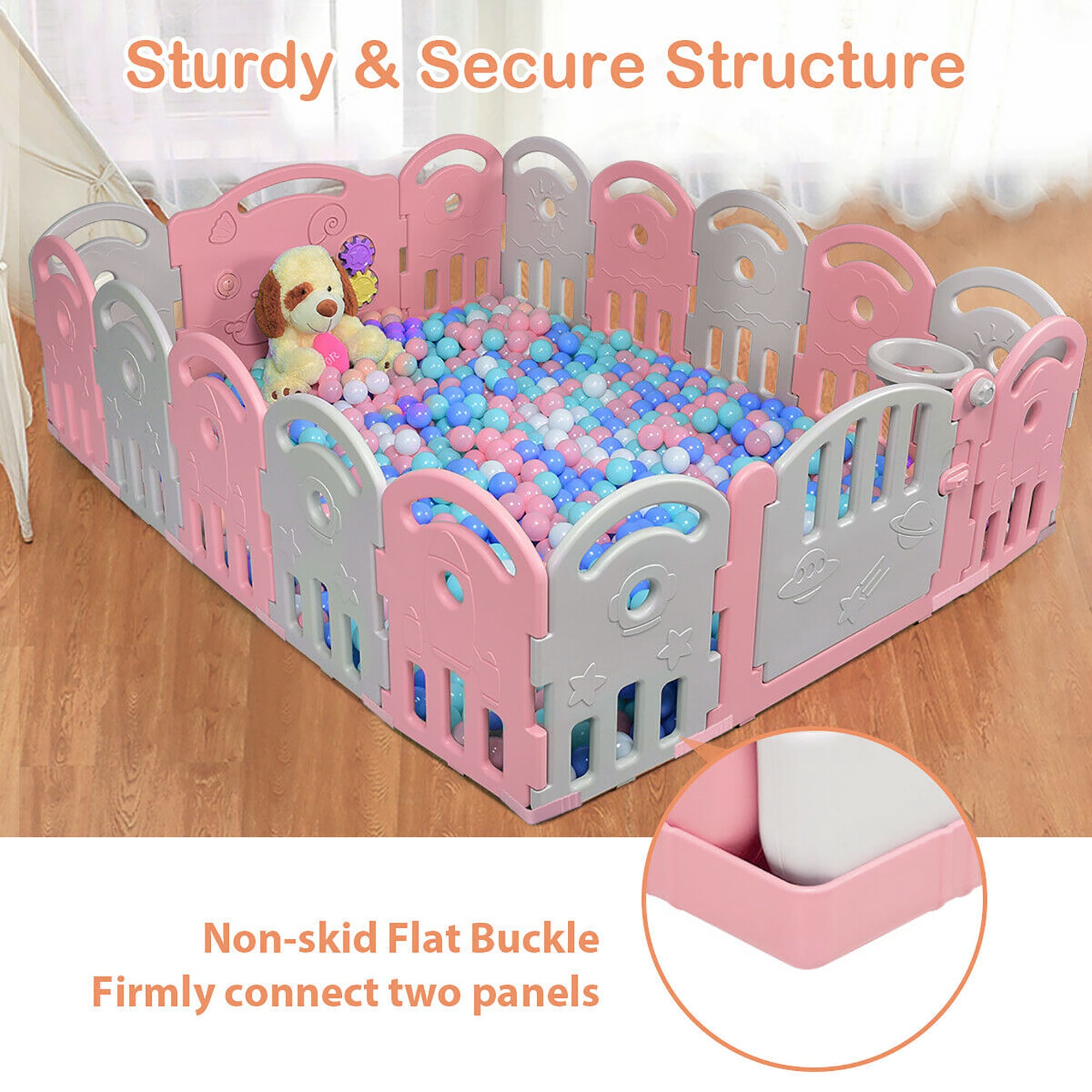 Costway TY578758PI Playset-Access-Components - View #7