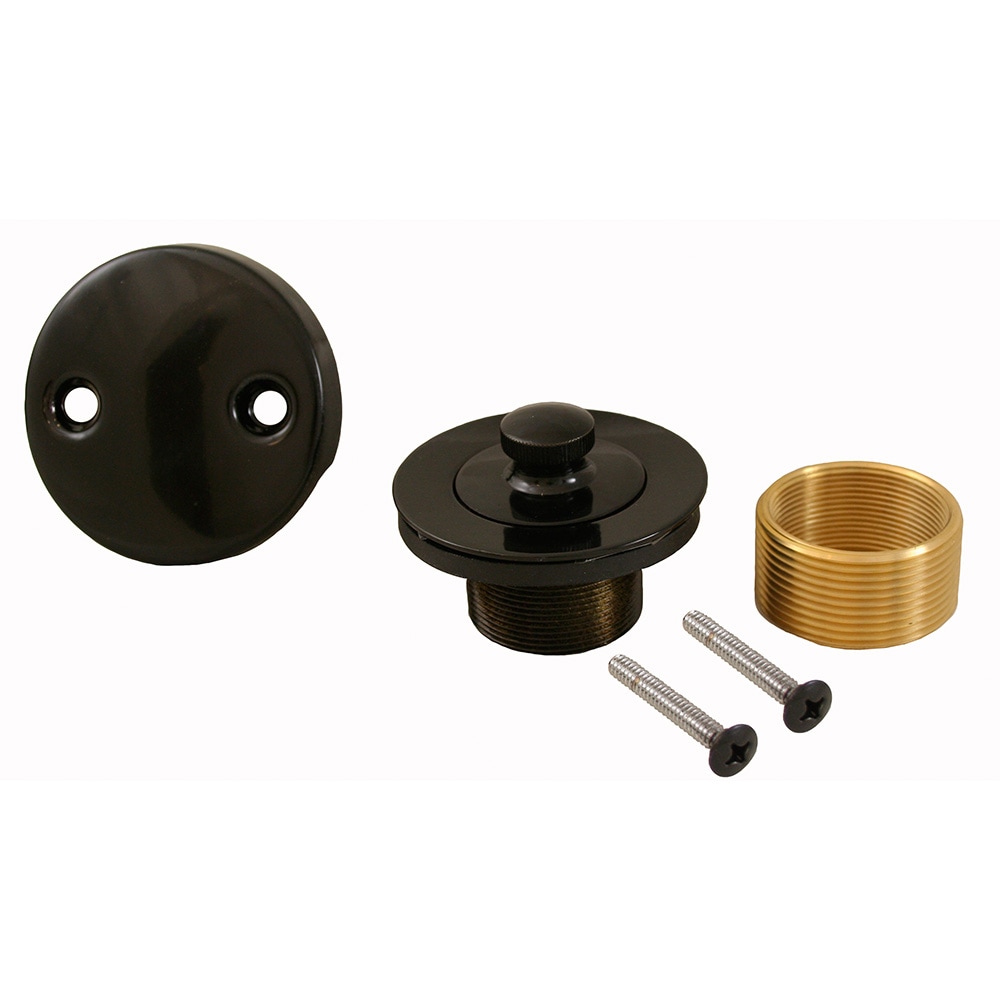 Jones Stephens B5155BL Black Universal Sink drain kit