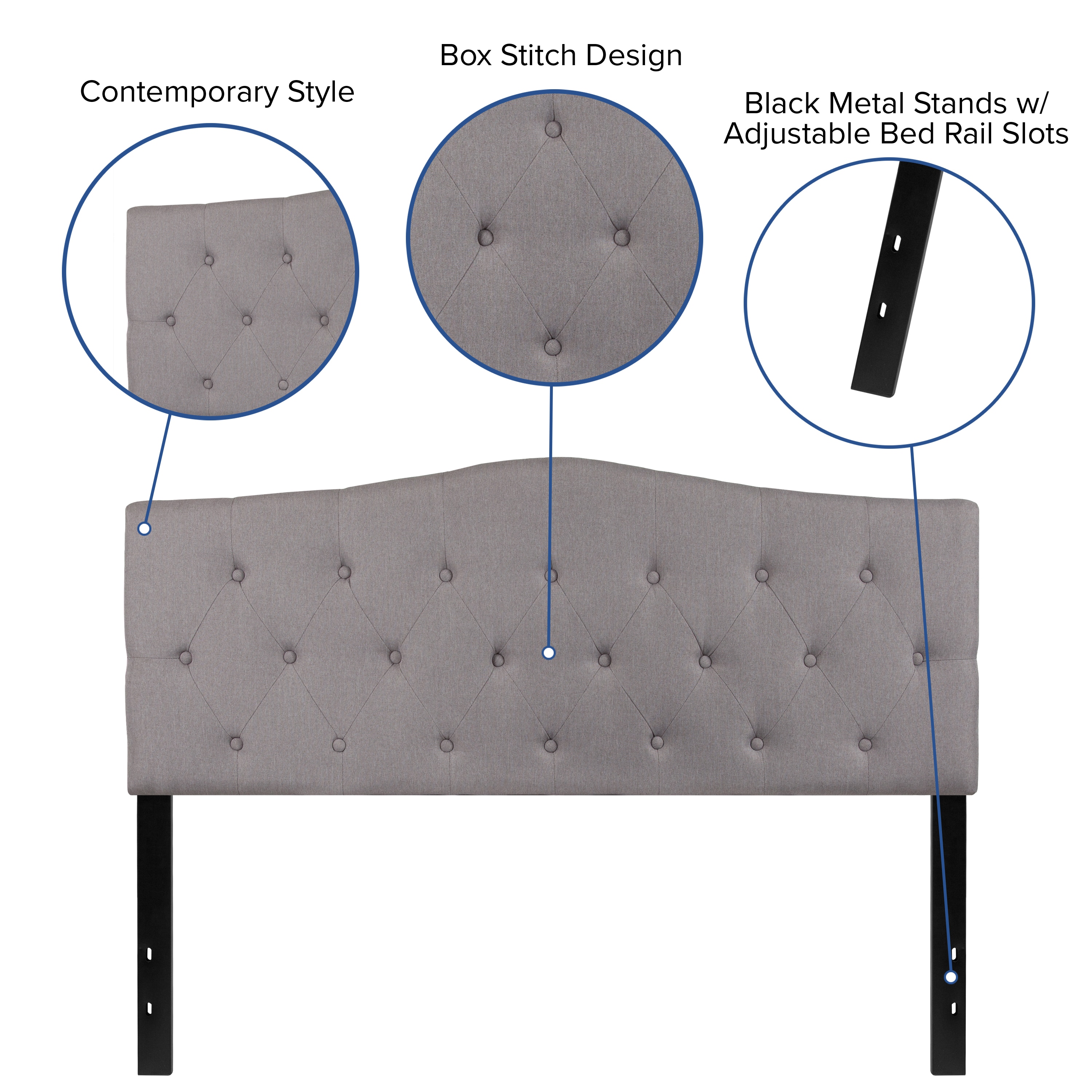 Flash Furniture 889142220091 Upholstered-Headboards - View #7