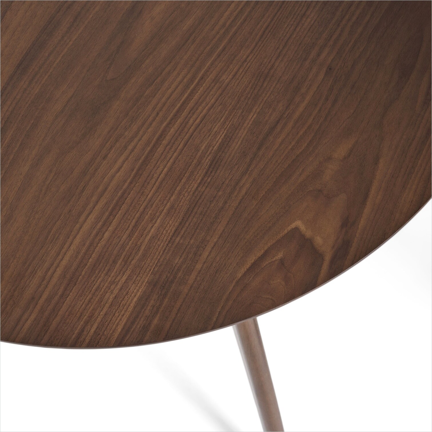 Watnature Round Counter Height Dining Table Rich Brown Solid Wood Top ...