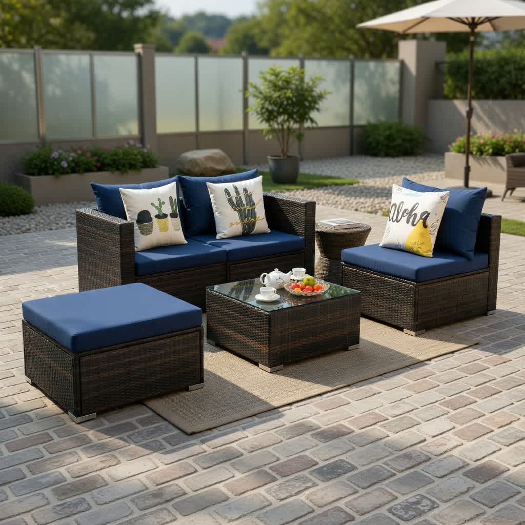 VERYKE 6165598114882 Patio-Conversation-Sets - View #6
