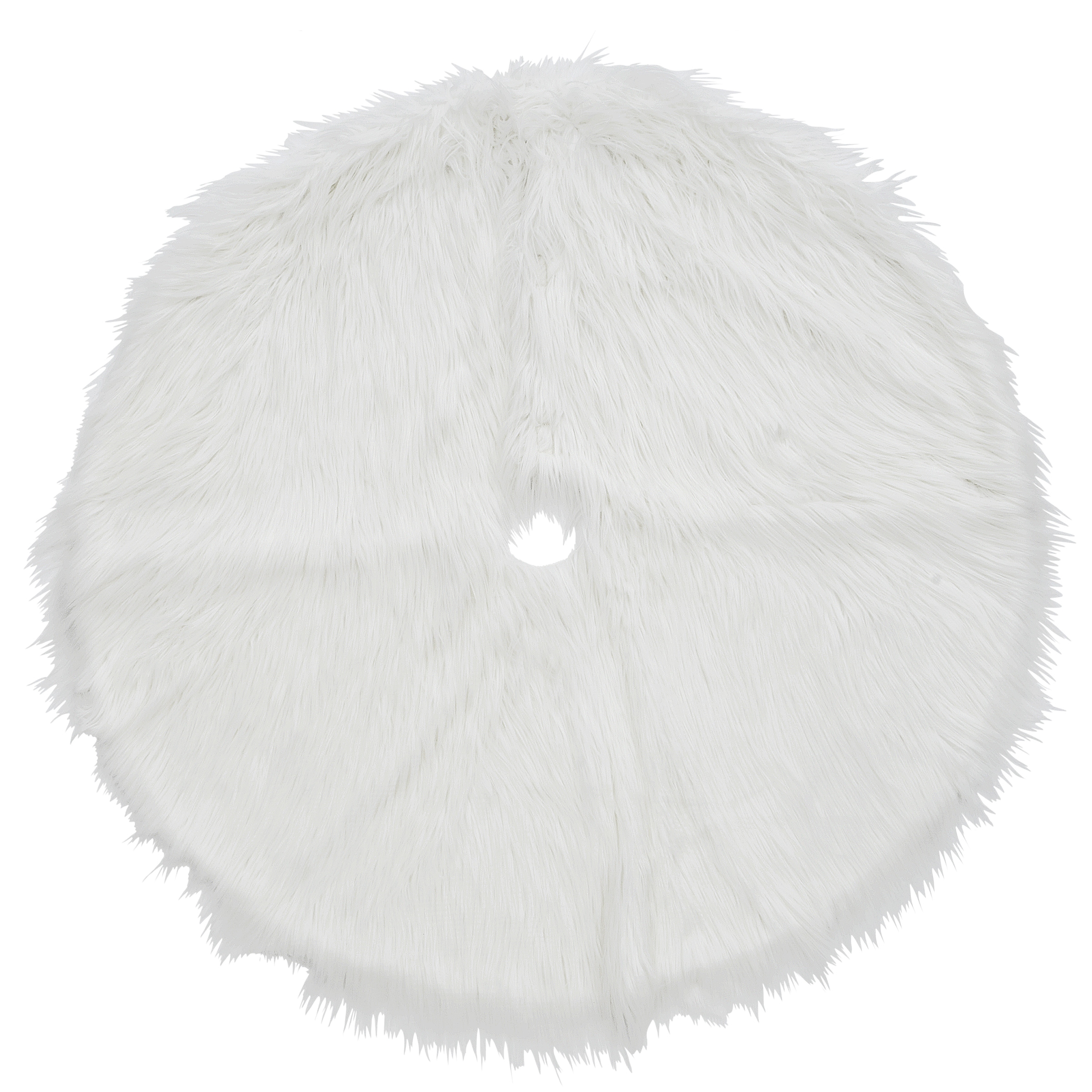 National Tree Company AH63-14775AL1-1 52-Inches White Tree skirt
