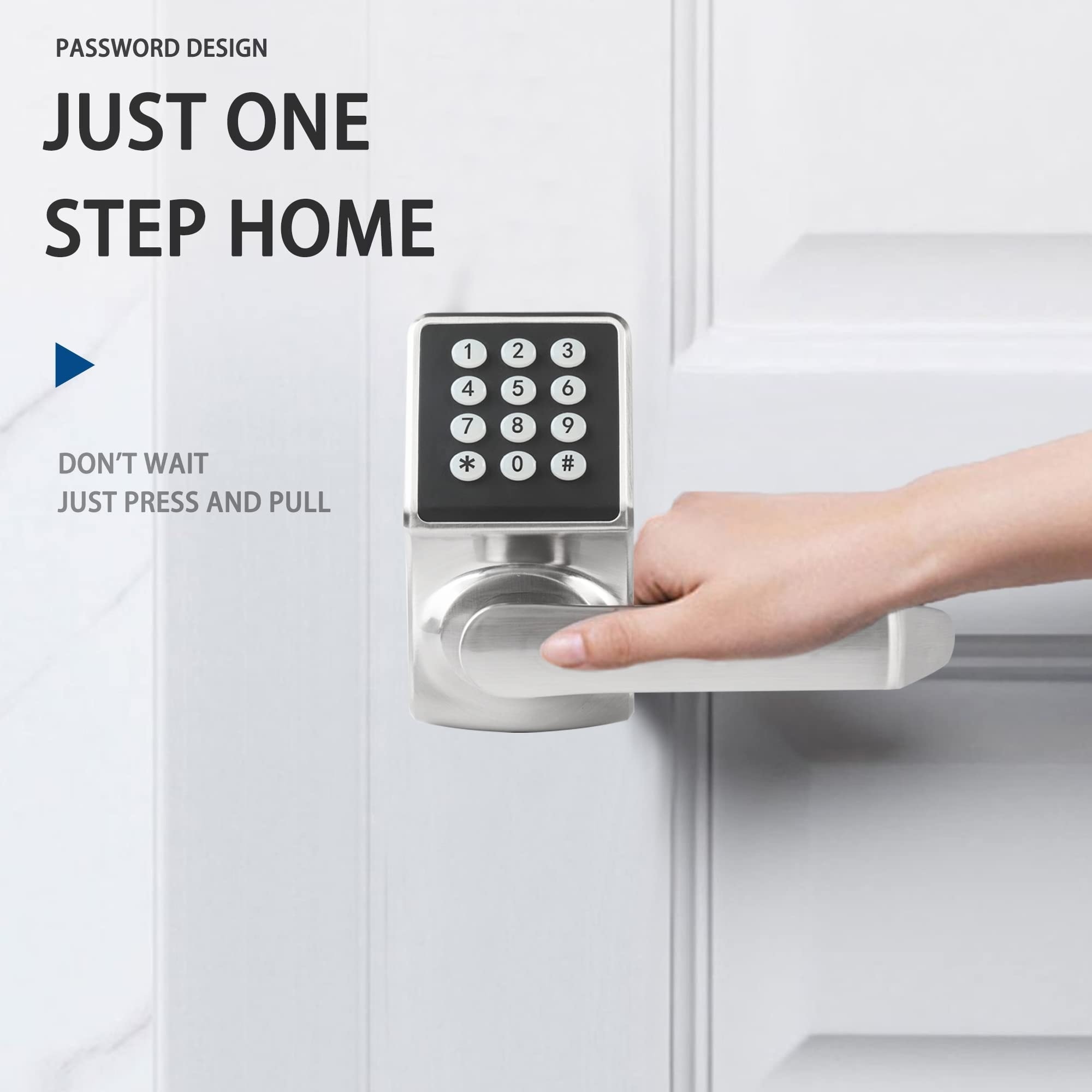 Adrinfly LAD0509M28 Electronic-Door-Locks - View #2