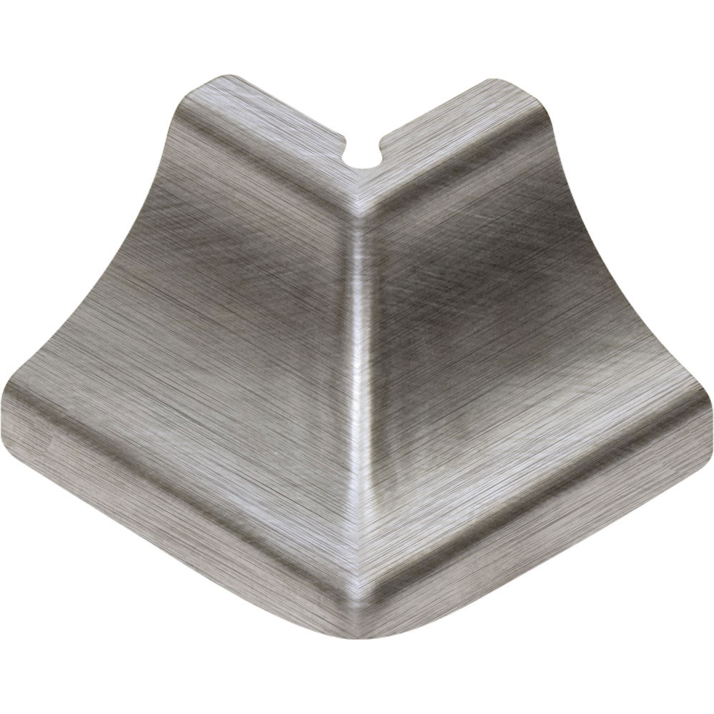 Eck K Metal Corner Tile Edging Trim - Stainless Steel V2A