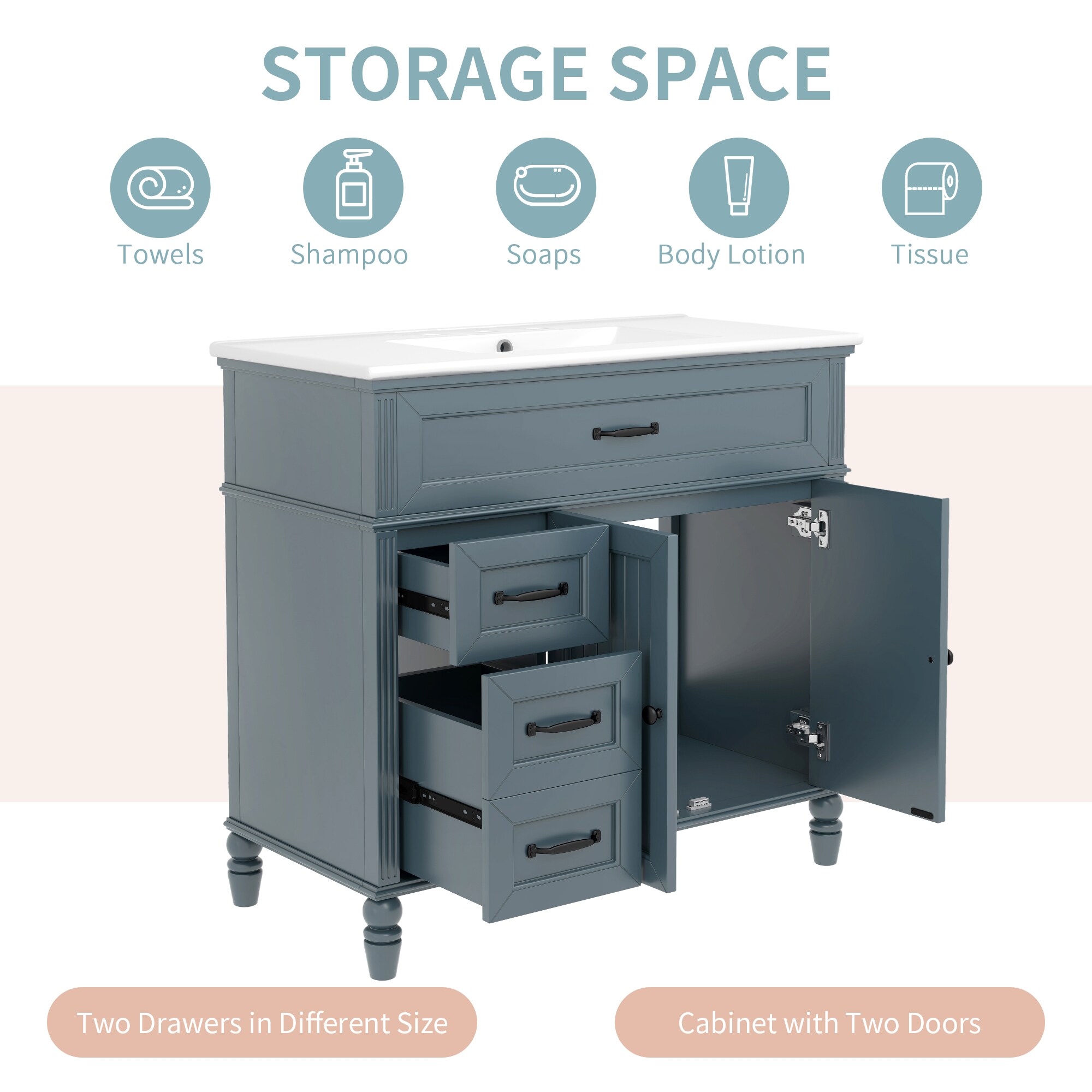 LOVMOR SF-L-N725P195410C Bath-Vanity-Combo - View #8