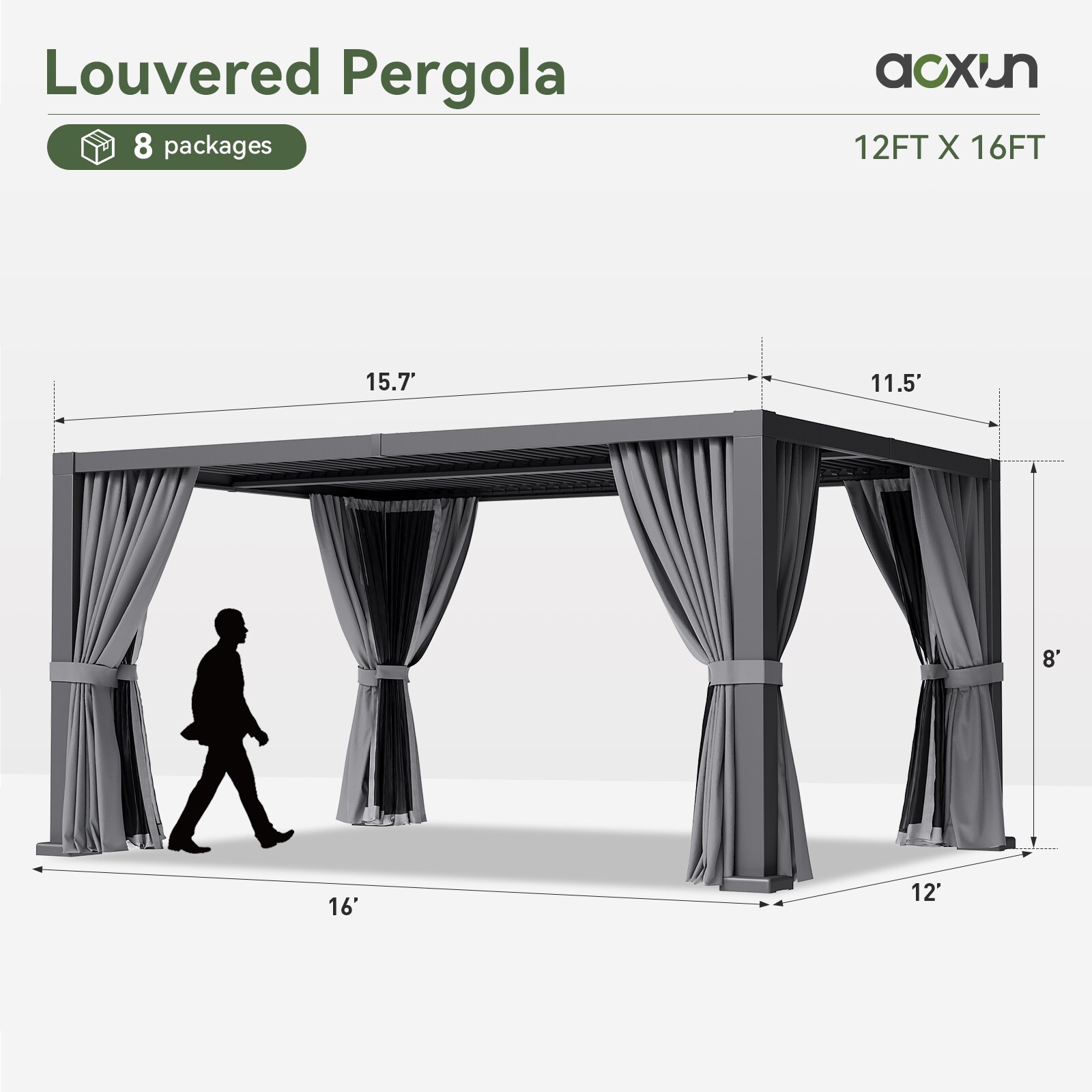 AOXUN AX-403G20 Pergolas-2 - View #7