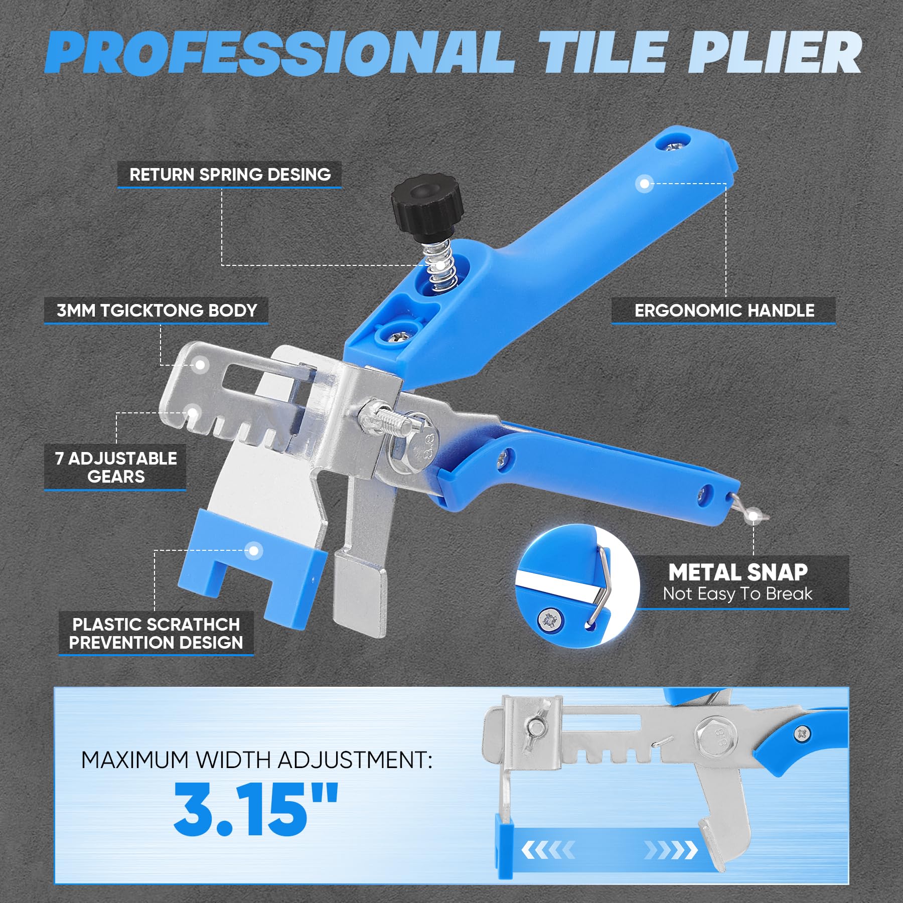 Phyfalip LPF0502U10 Tile-Spacers - View #3