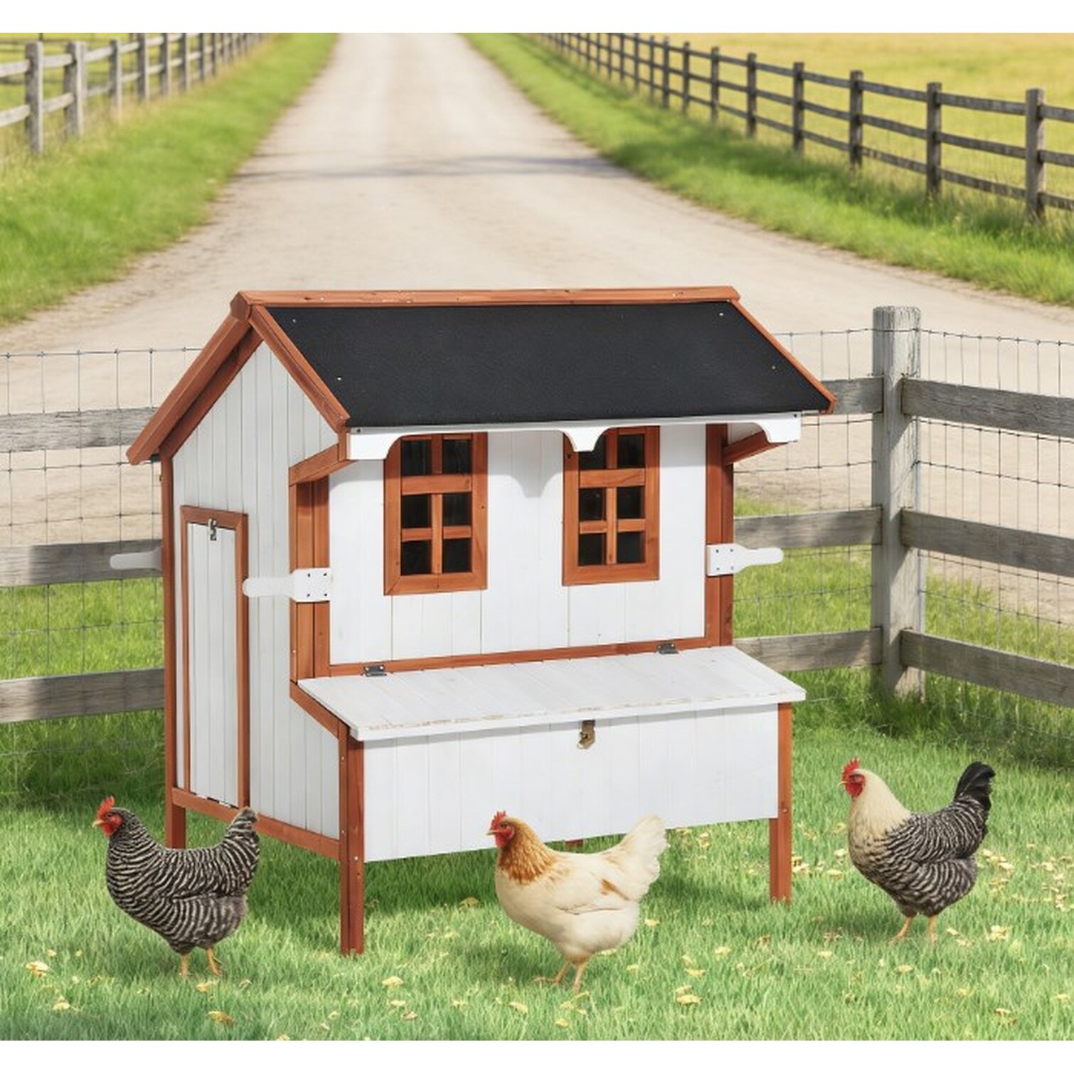 Watnature FNYB5NBPQ75C Chicken-Coops-Rabbit-Hutches - View #2