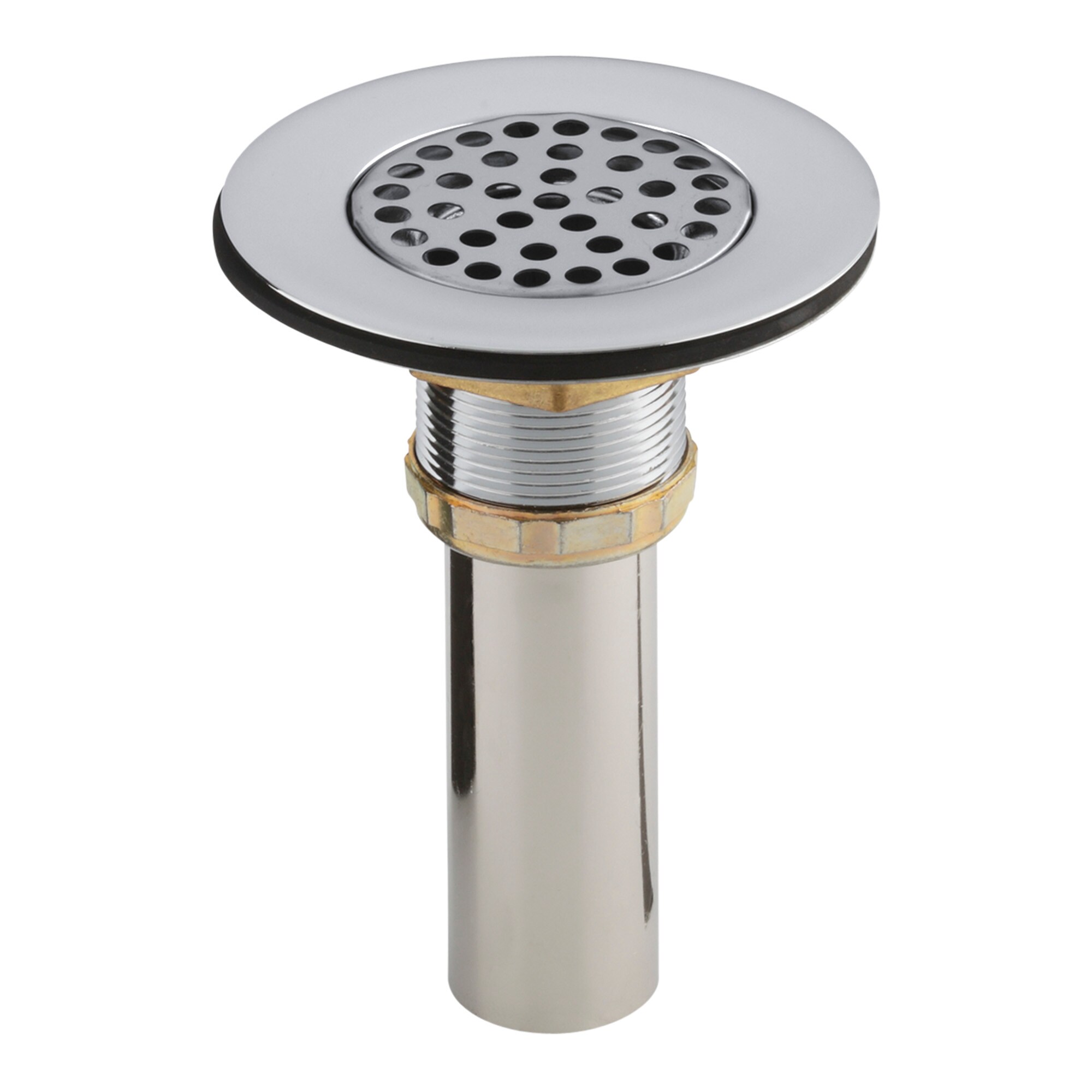 KOHLER 3.5-in Polished Chrome Brass Rust Resistant Strainer with ...