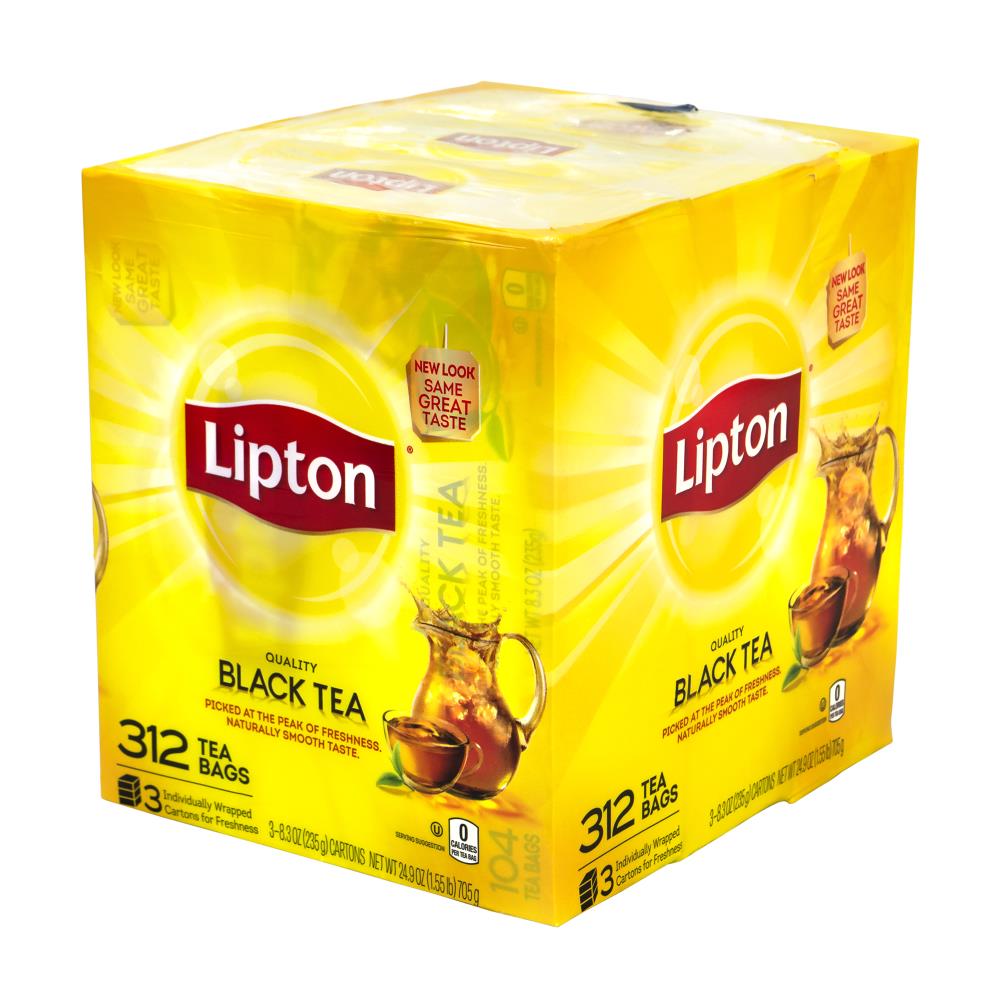 Samuel sarcoom pindas Lipton Lipton 100% Natural Tea Bags, 312 in the Single-Serve Coffee &  Beverages department at Lowes.com