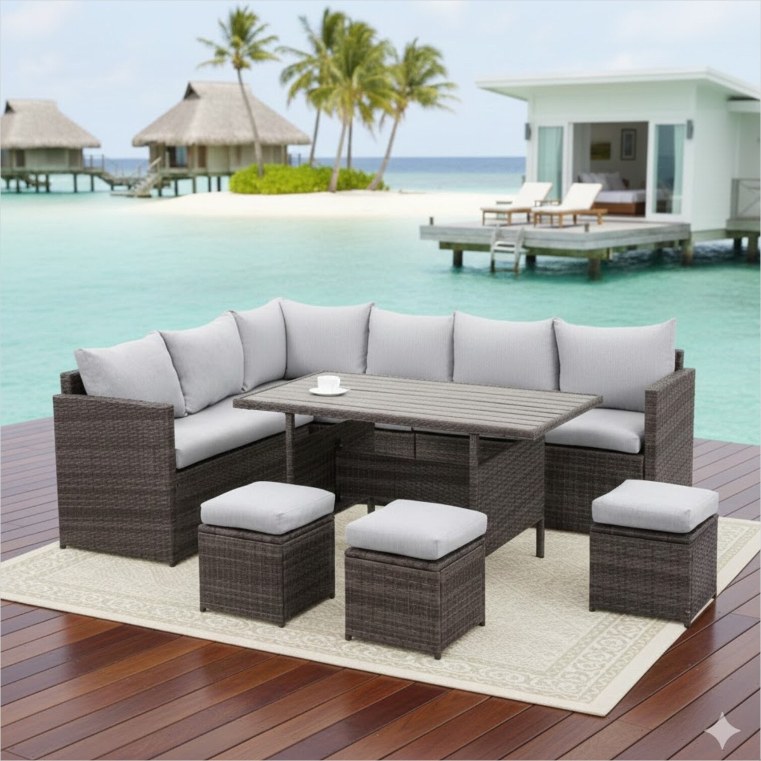 SunJet 3SICMQFEX90A Patio-Conversation-Sets - View #11