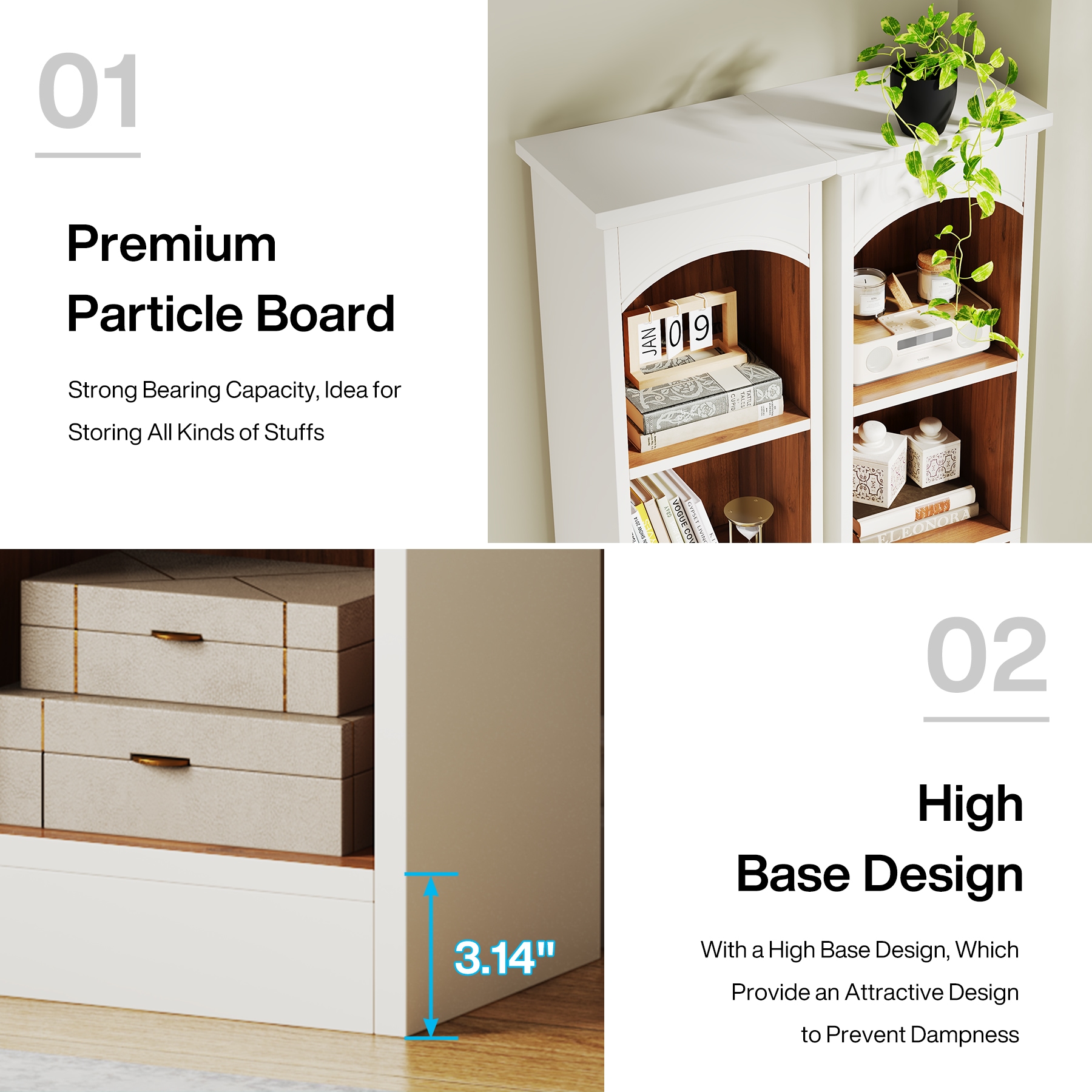 Tribesigns HOGA-U0159 bookcases - View #7