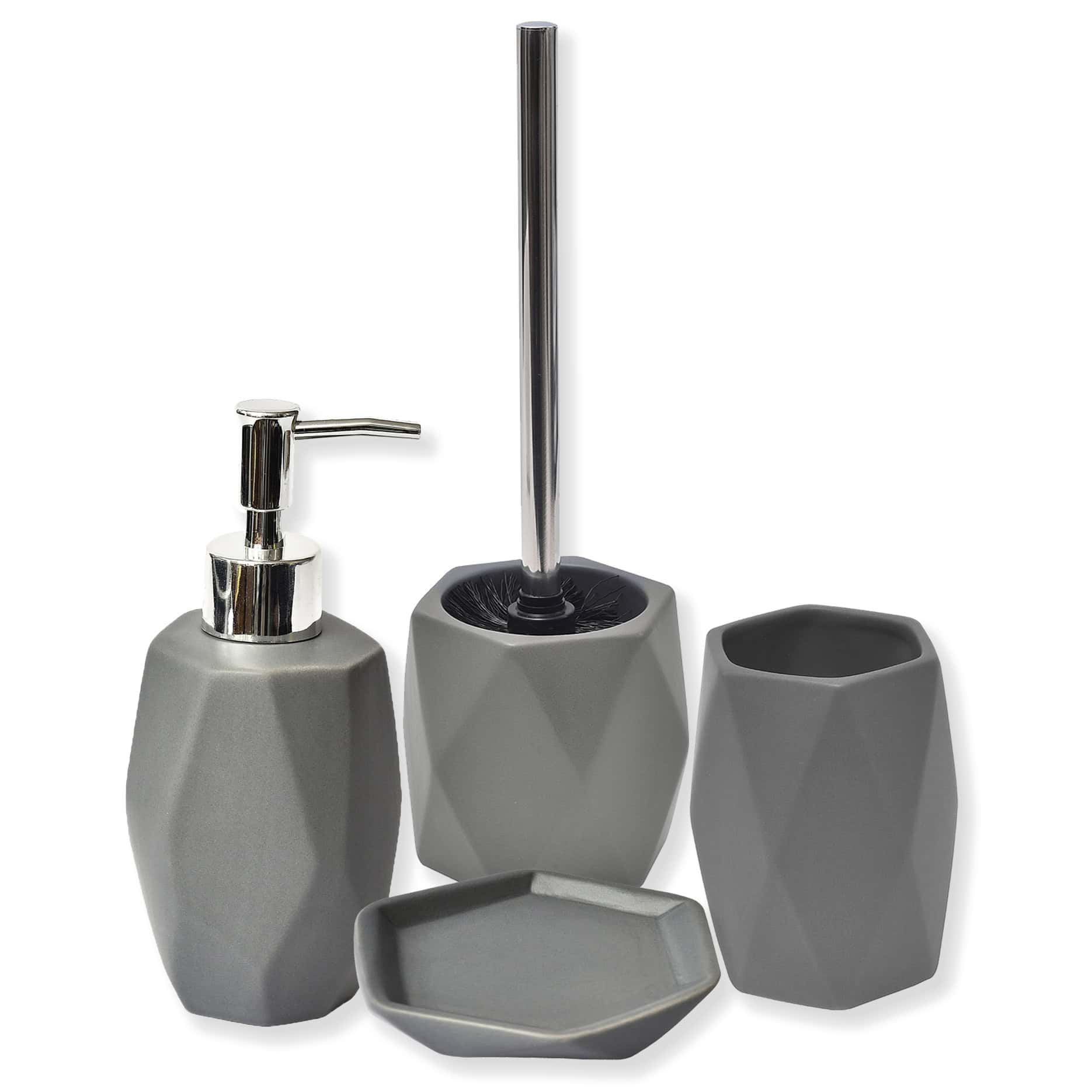 EVIDECO FRENCH HOME GOODS SET4DIAMOND6180181 Bathroom-Accessories - View #5