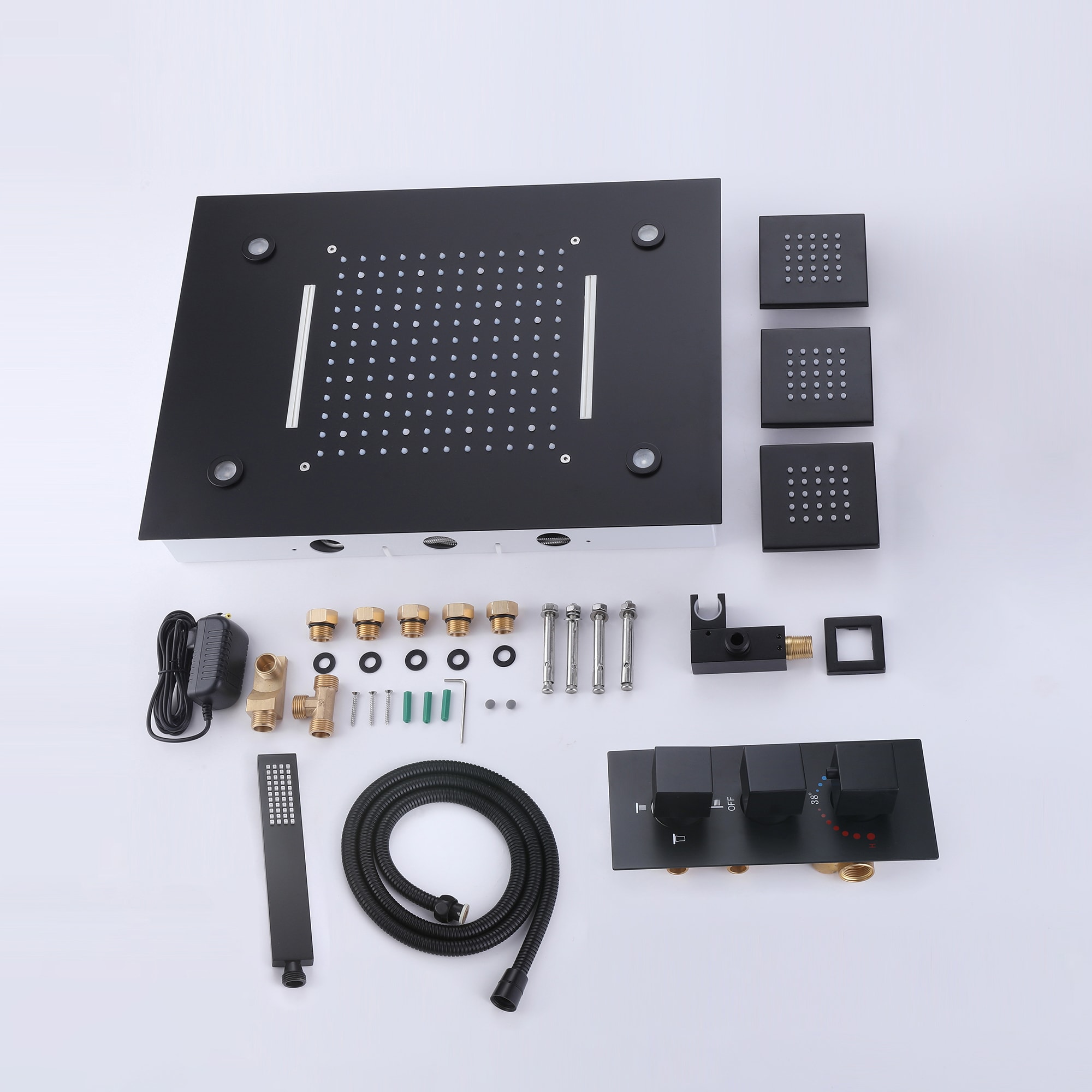 WELLFOR WB-0945 Showerhead-Bar-Panels - View #6