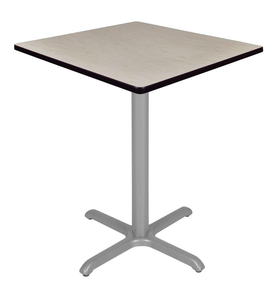 Regency TVCX3636PLGY Breakroom Off-white 4-Person Training Table (36-in W x 42-in H)