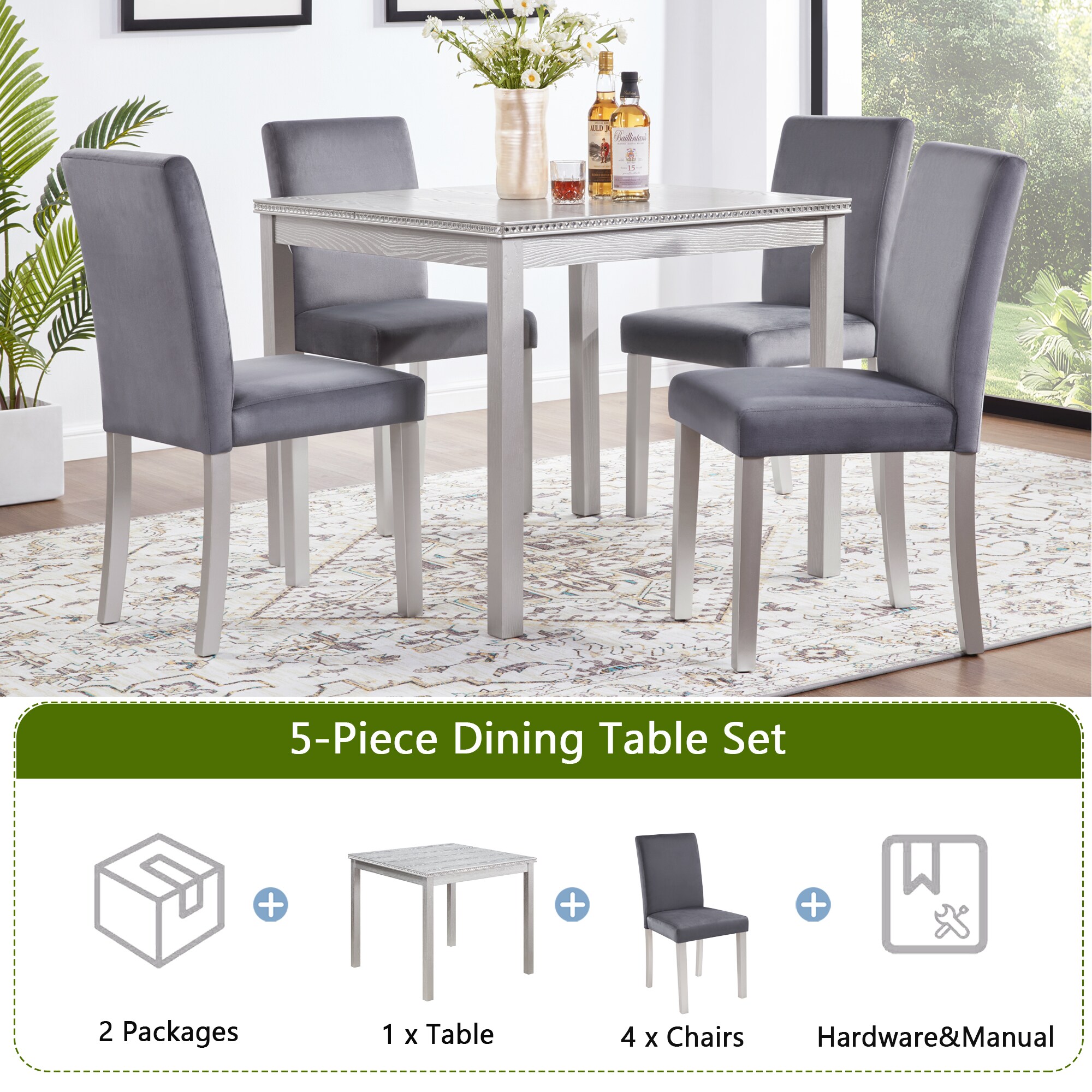 LOVMOR SF-H-W1998S00068 Dining-Sets - View #5