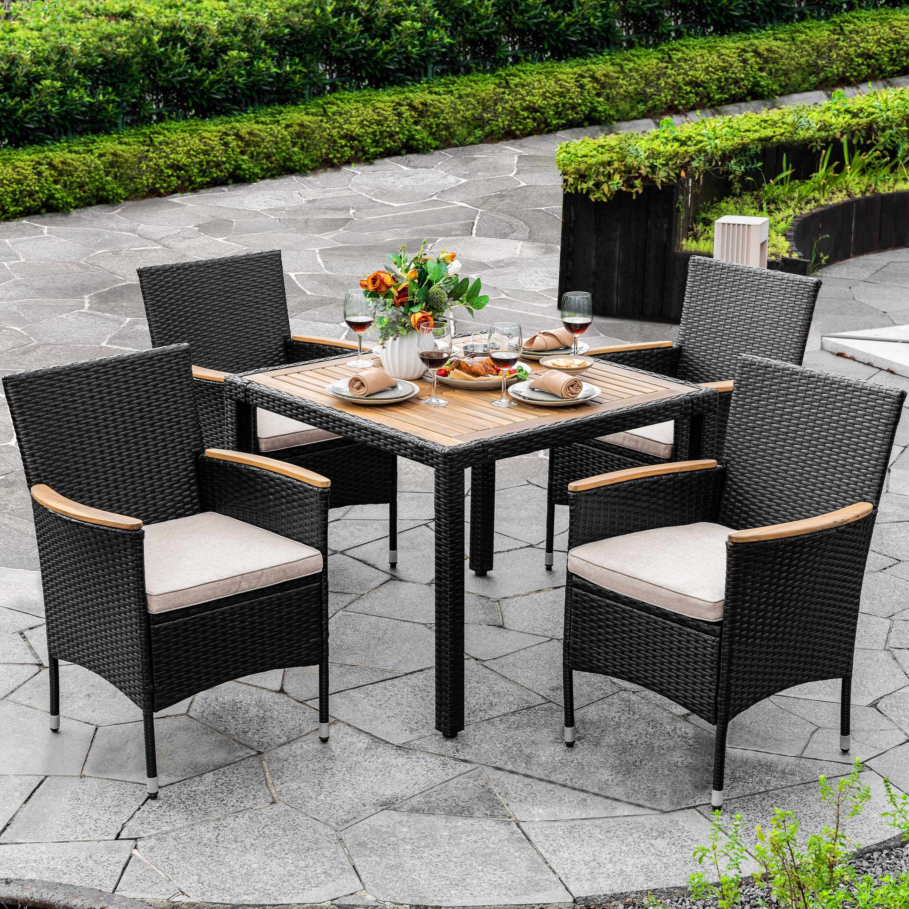 Nuu Garden SDBW001-501 Patio-Dining-Sets - View #2