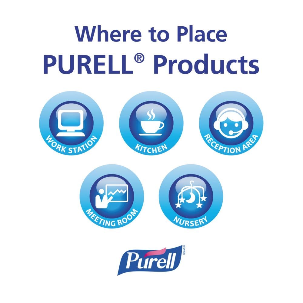 PURELL 12-Pack 24-oz Fragrance-free Hand Sanitizer Bottle Gel At Lowes.com