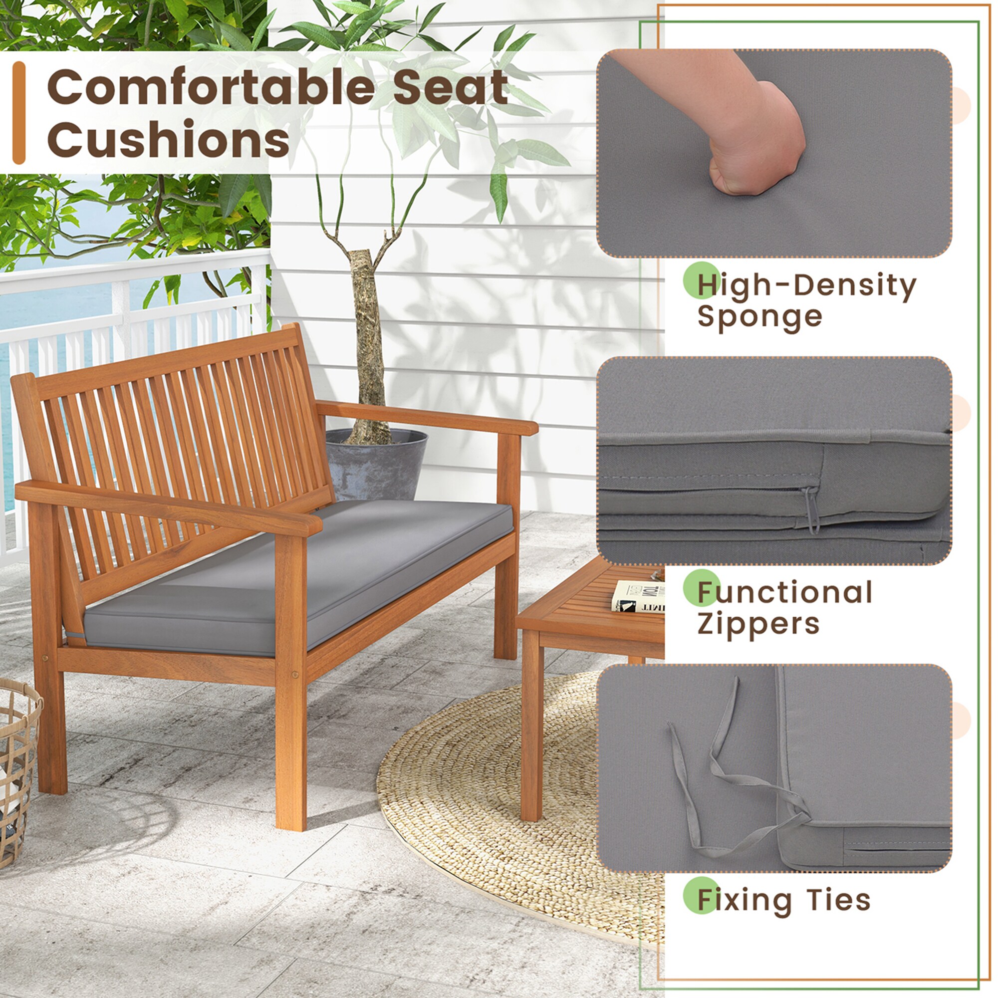 Costway HCST01021 Patio-Conversation-Sets - View #5