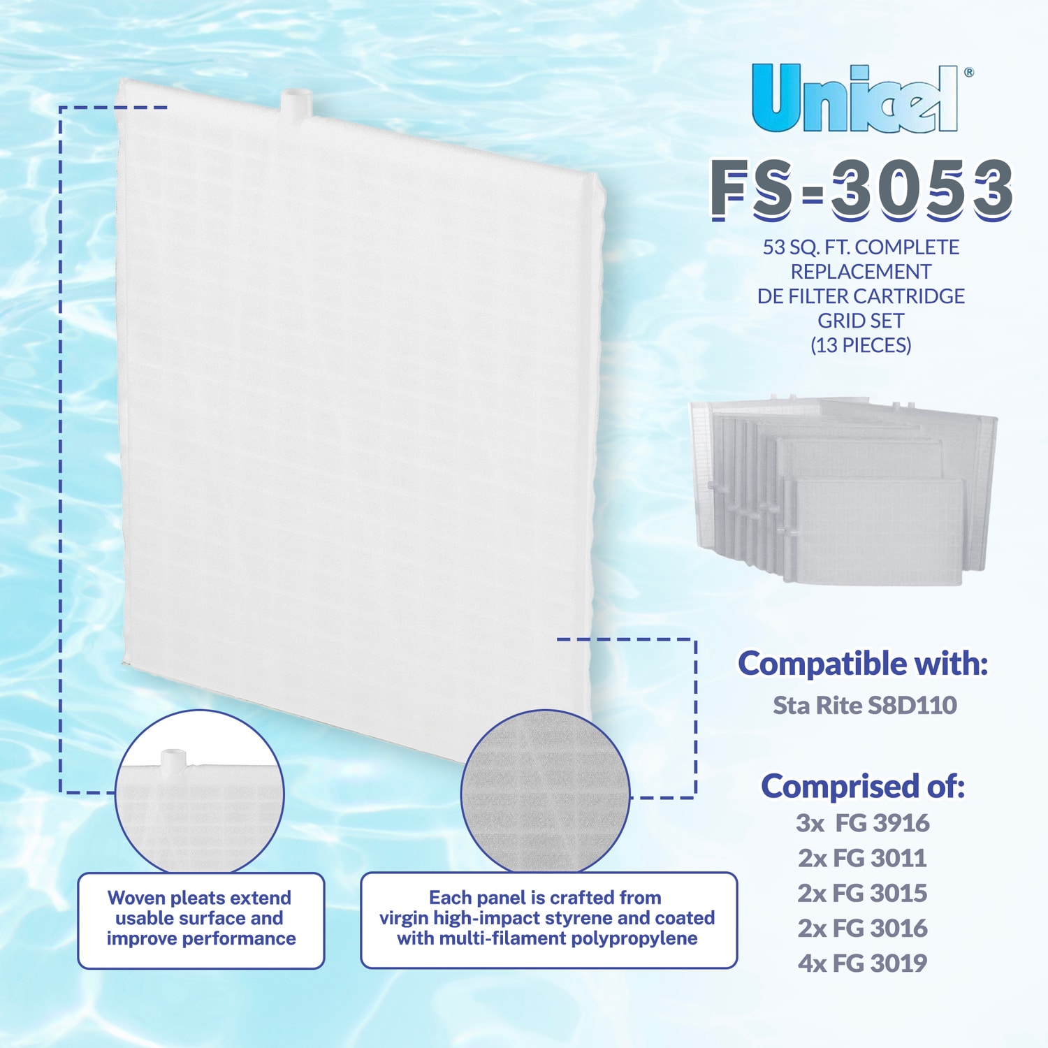 Unicel 58008 Pool-Filter-Systems - View #6