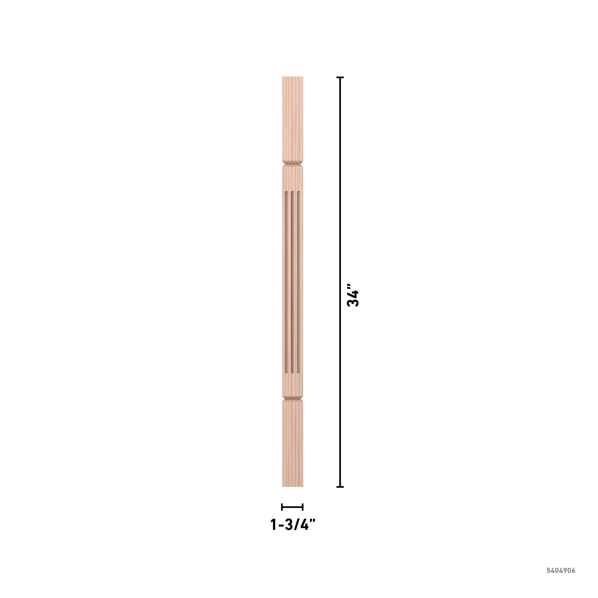 L.J. Smith Stair Systems LJF-5360V-B 34 Interior-Stairpart-Balusters - View #4